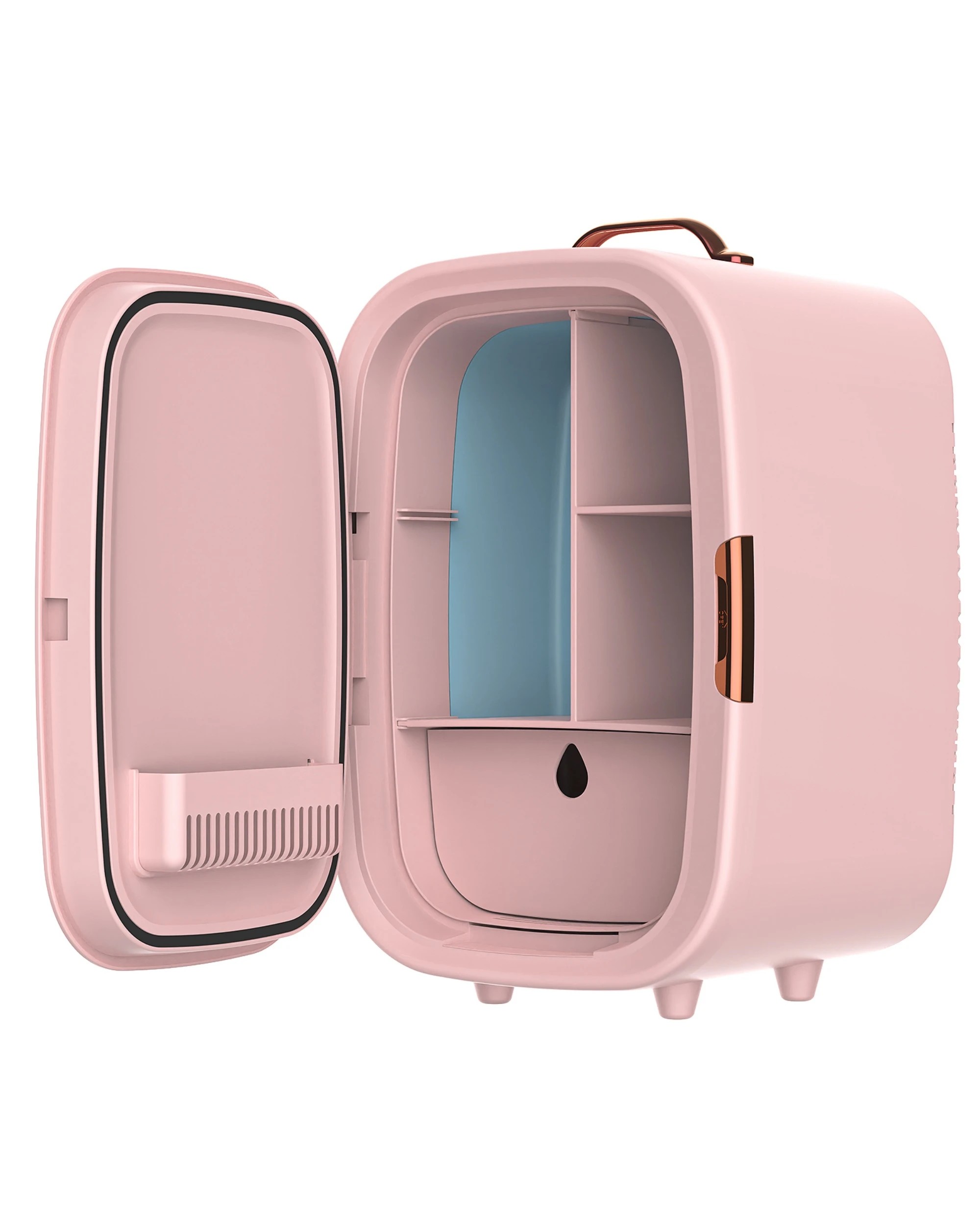 3 Yopower 15 Liter Mini Fridge for Skin Care - Pink, 3 of 6