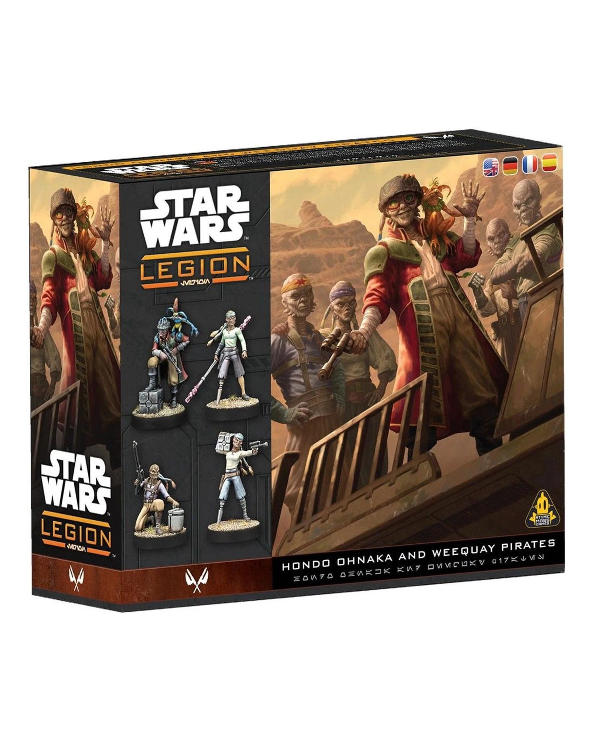 1 Star Wars: Legion Hondo Ohnaka and Weequay Pirates Unit Expansion, 1 of 3