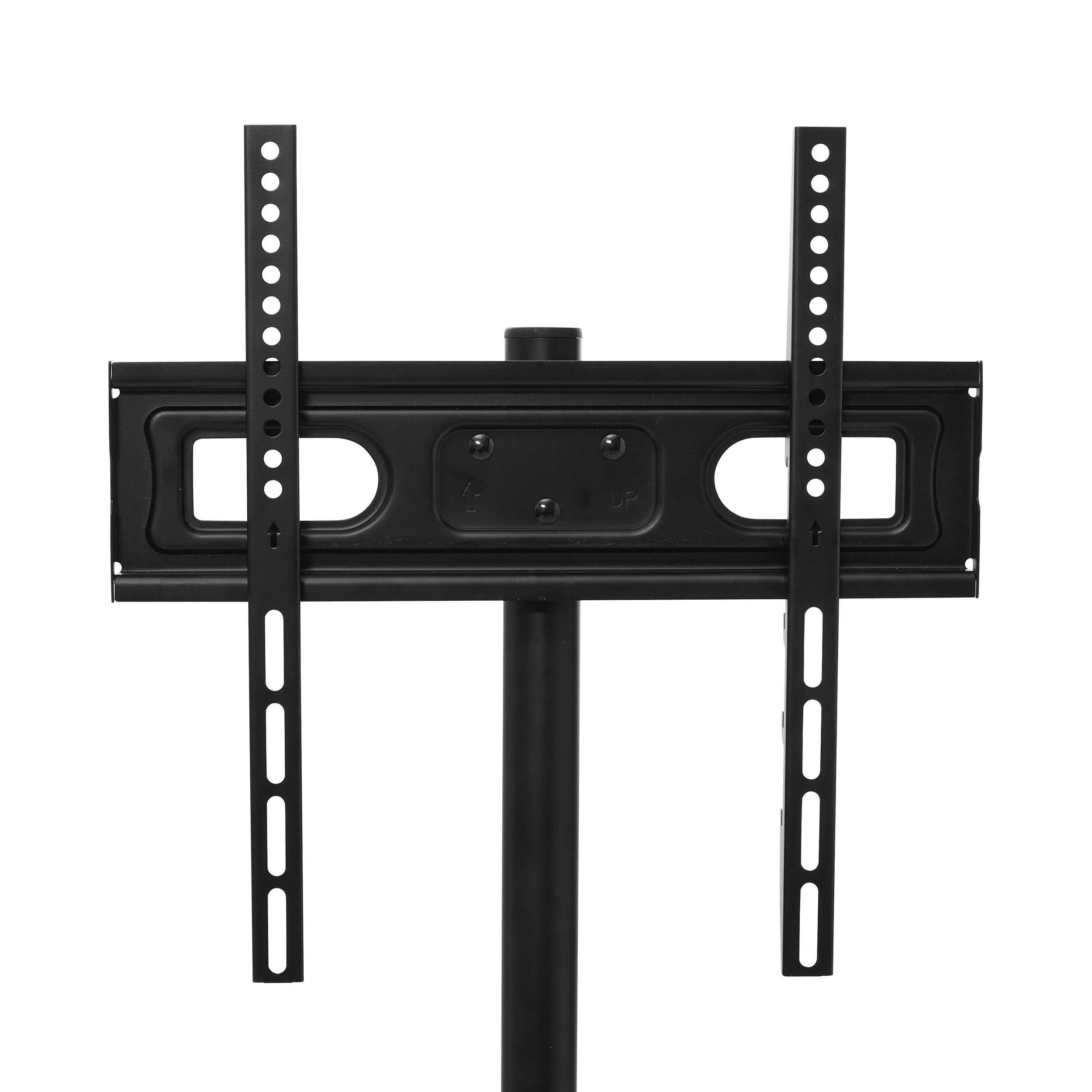 6 Rolling TV Stand - Black, 6 of 10
