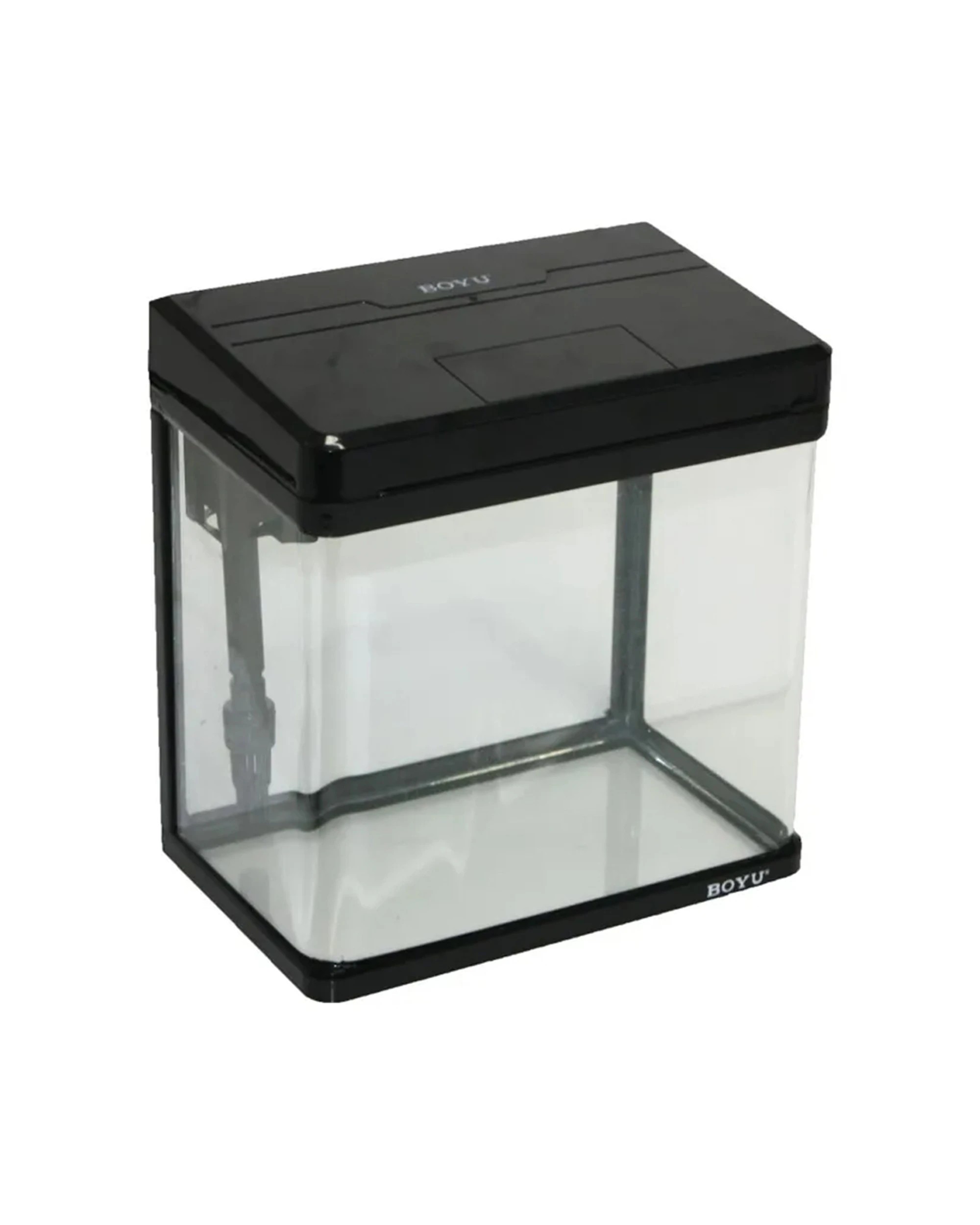 2 Boyu MS-220 All-In-One Aquarium Fish Tank 8L - Black, 2 of 3