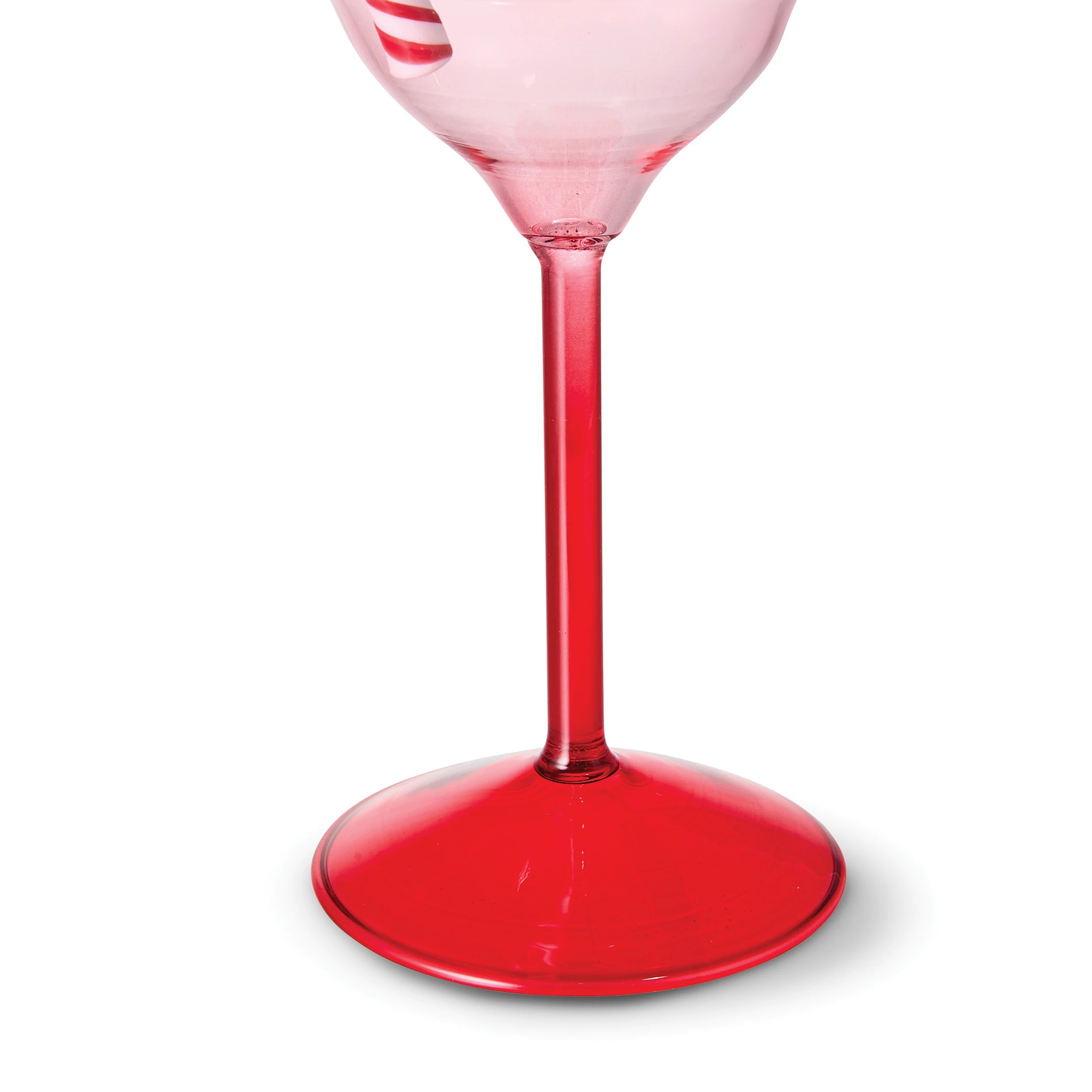 5 Candy Cane Margarita Glasses, 5 of 6
