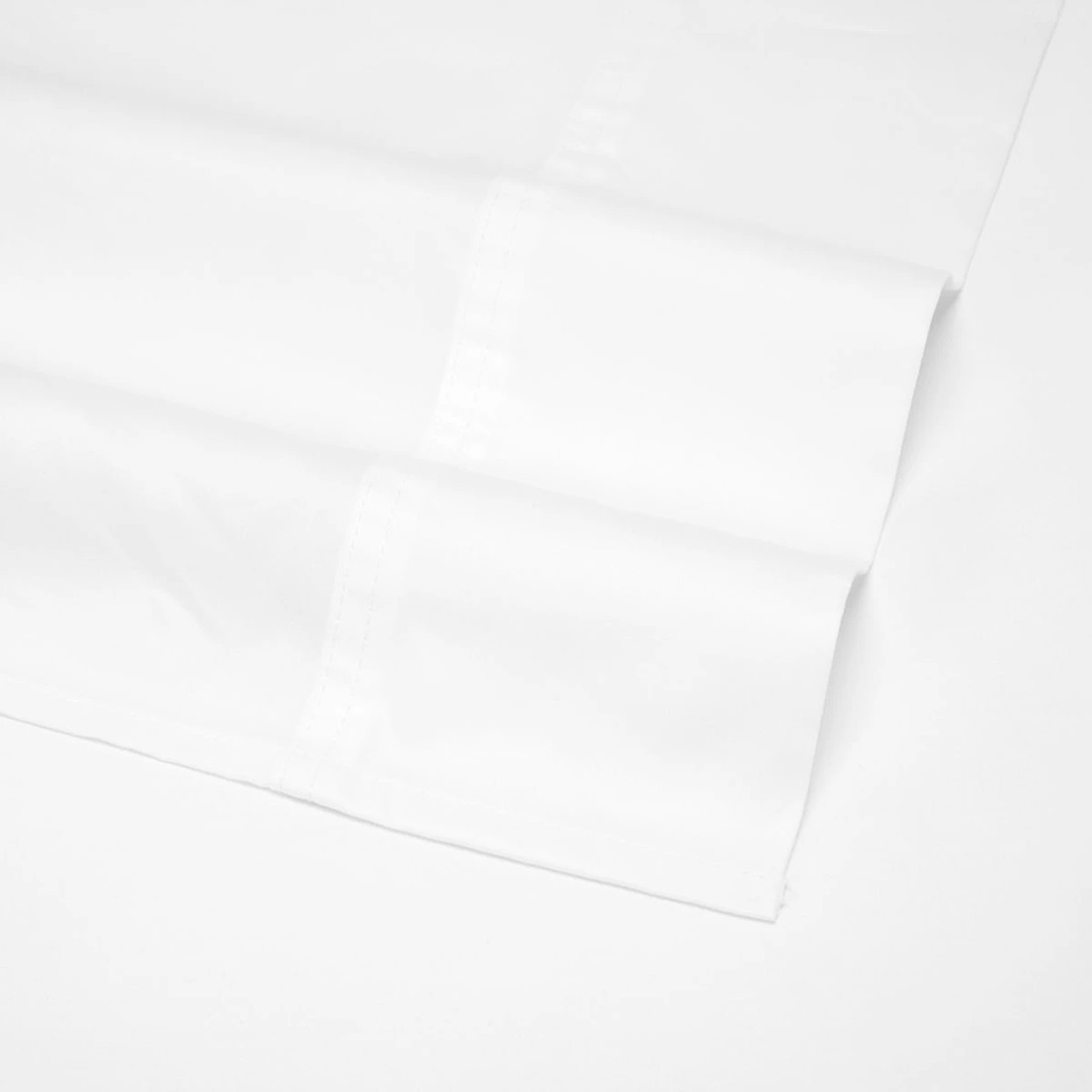 4 500 Thread Count Australian Grown Cotton Sheet Set - Queen Bed, White, 4 of 7