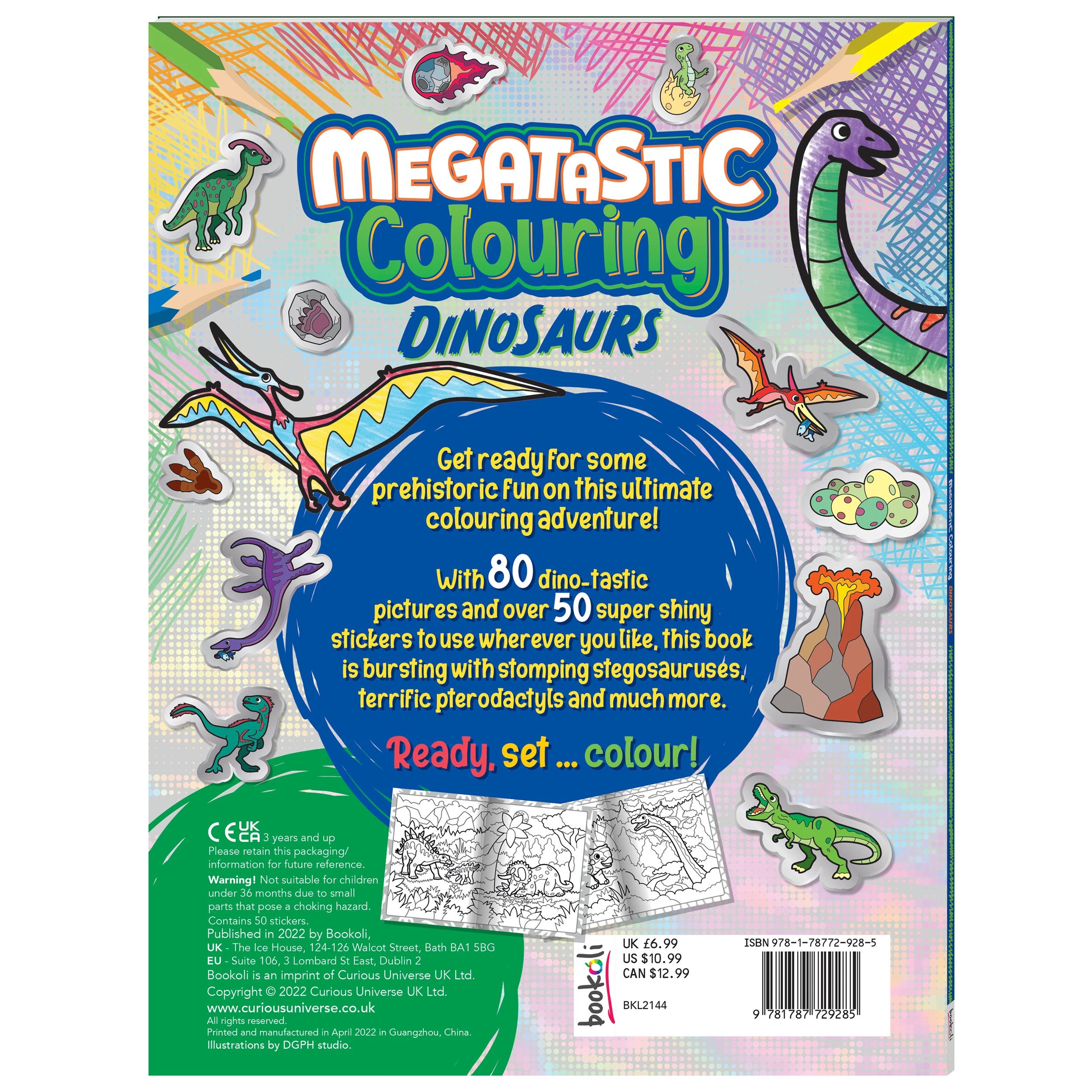 5 Megatastic Colouring: Animals - Book, 5 of 5