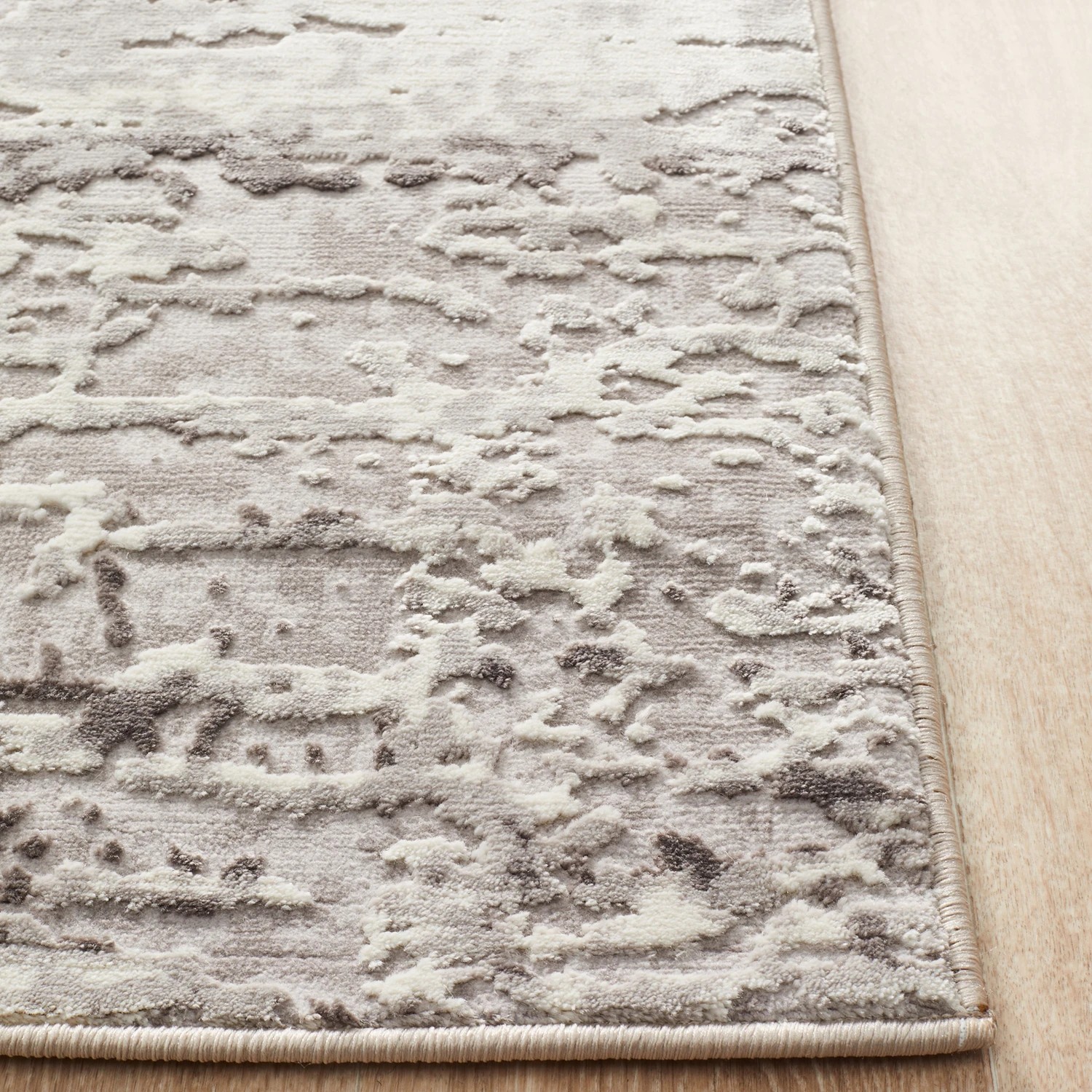 3 Common Ground Rugs Grandeur 115 330x240cm - Extra Large Power Loomed Pet Friendly Floor Rug - Silver, 3 of 6