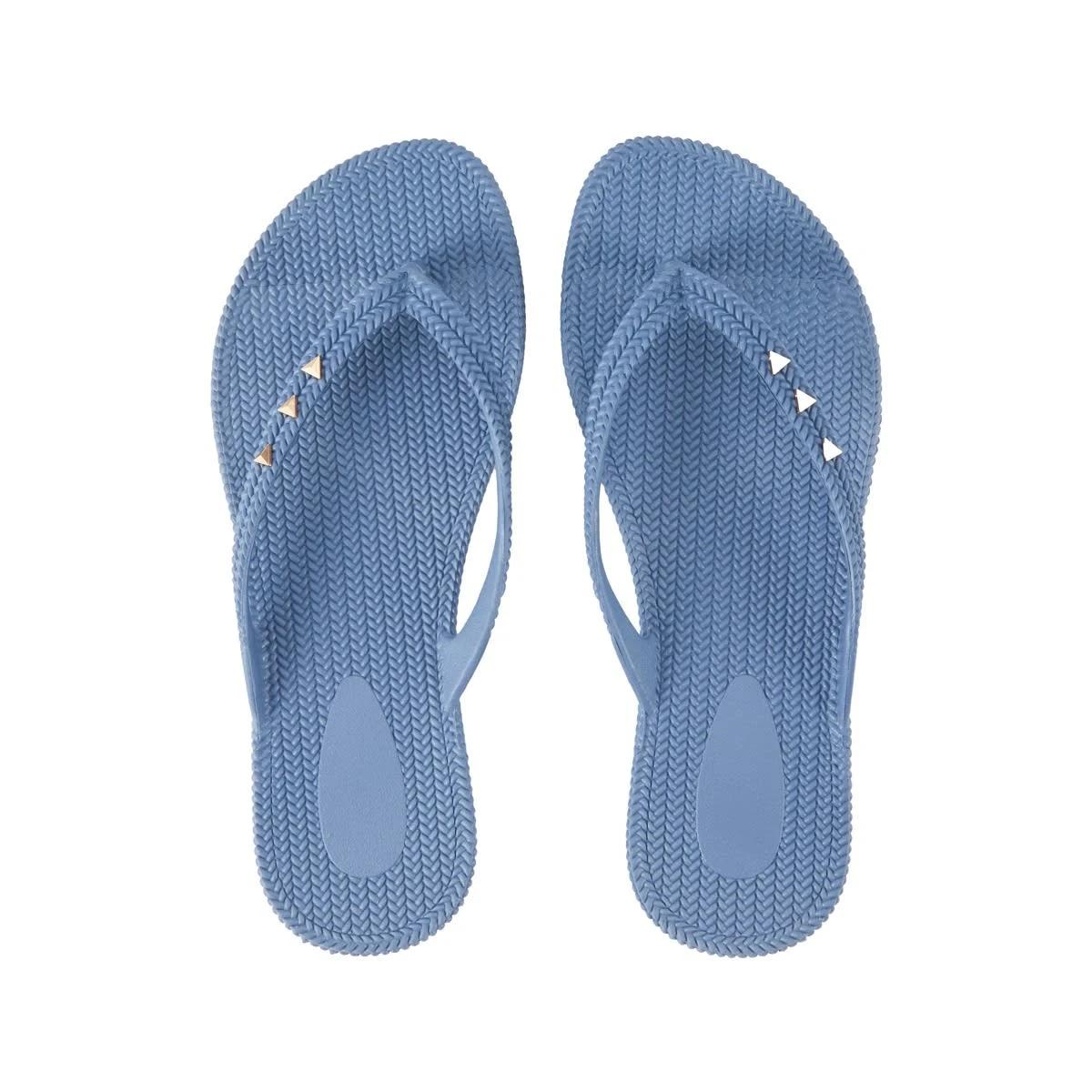 2 Trim Detail Thongs Faded Blue, 2 of 3