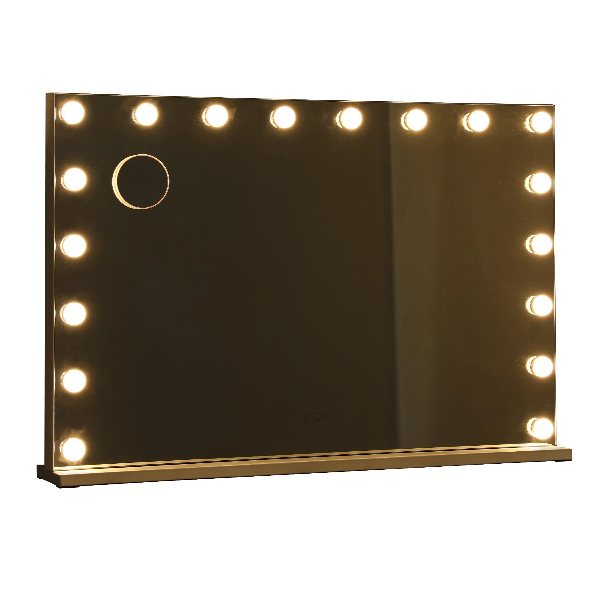 4 Embellir 90x60cm Makeup Mirror Large Hollywood Vanity Mirror with 18 Dimmable LED Bulbs - White, 4 of 8