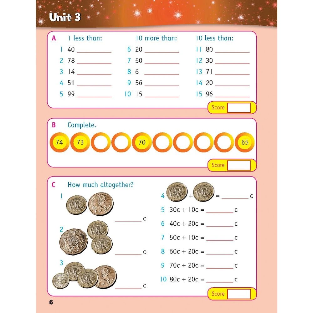 9 Targeting Mental Maths Student Book Year 2, 9 of 10
