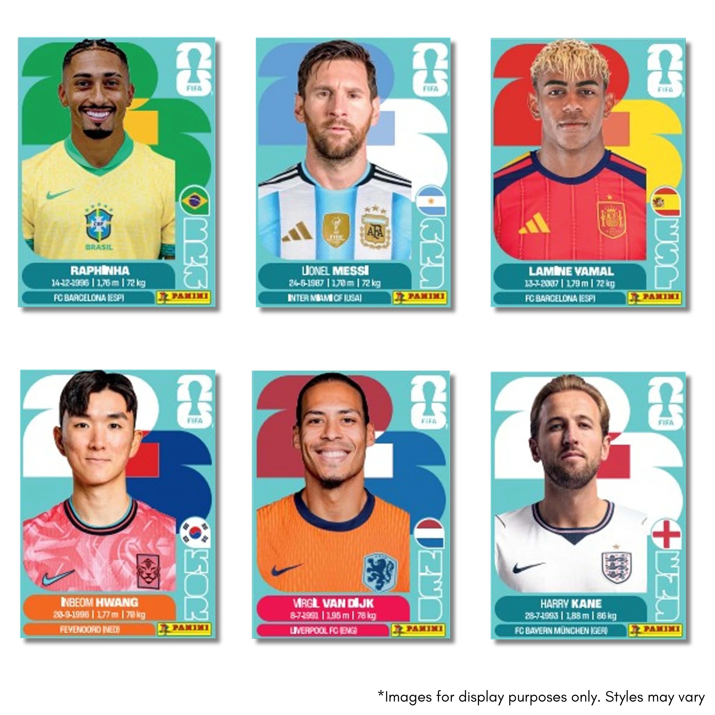 2 Panini 2026 FIFA World Cup Sticker Collection - Assorted, 2 of 3
