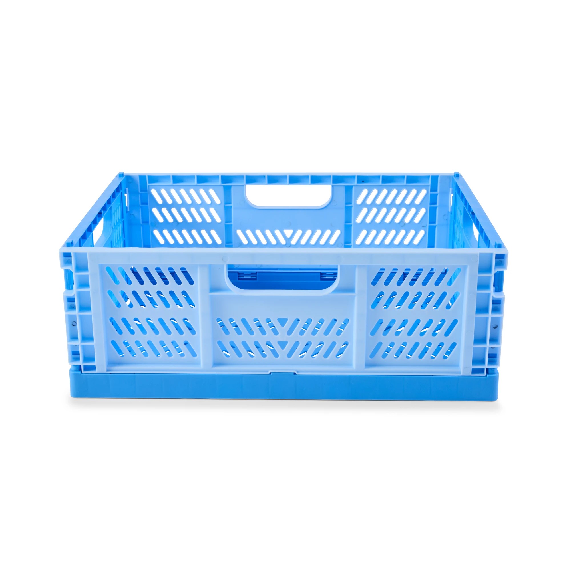 5 15L Collapsible Crate - Medium, Blue, 5 of 10