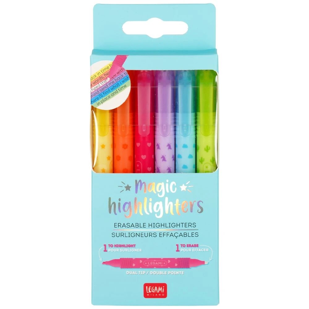 2 Legami Erasable Magic Highlighters 6 Pack, 2 of 2
