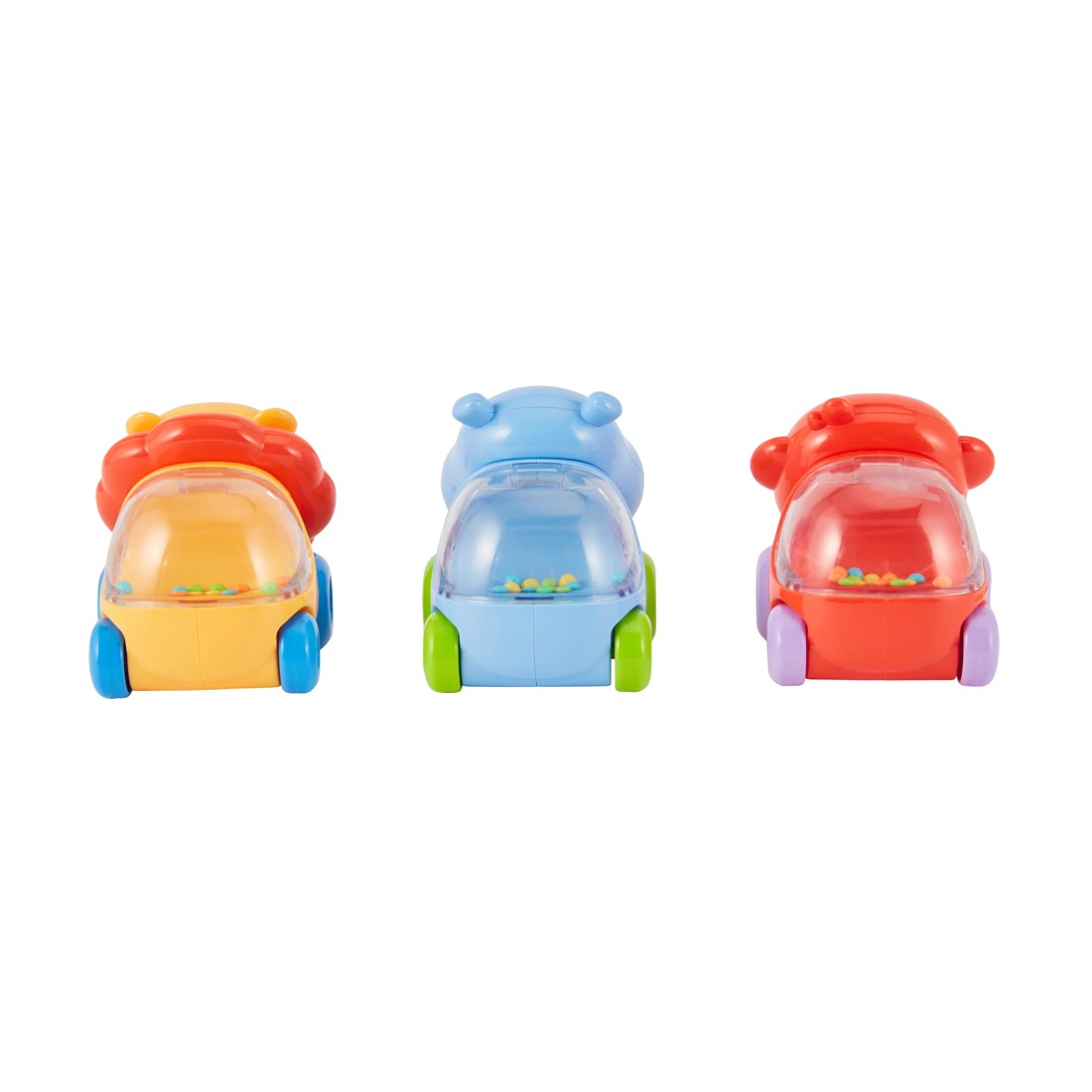 4 Bouncing Balls Animal Car Set, 4 of 8
