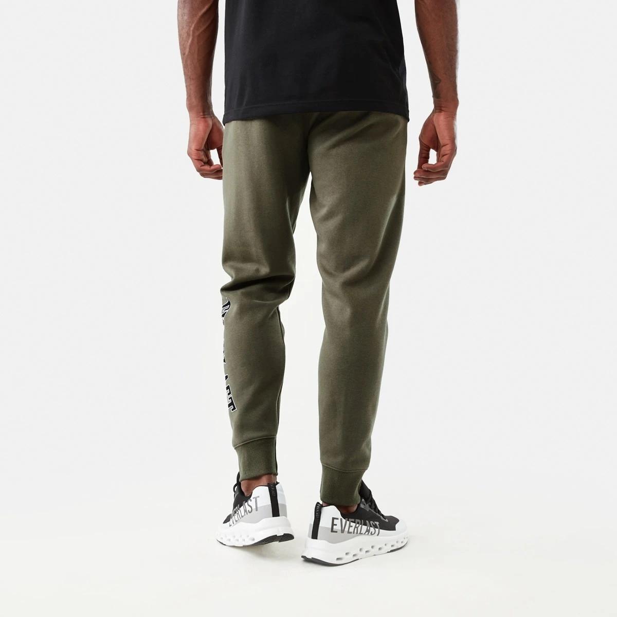 3 Everlast Mens Block Trackpants EVER KHAKI, 3 of 7