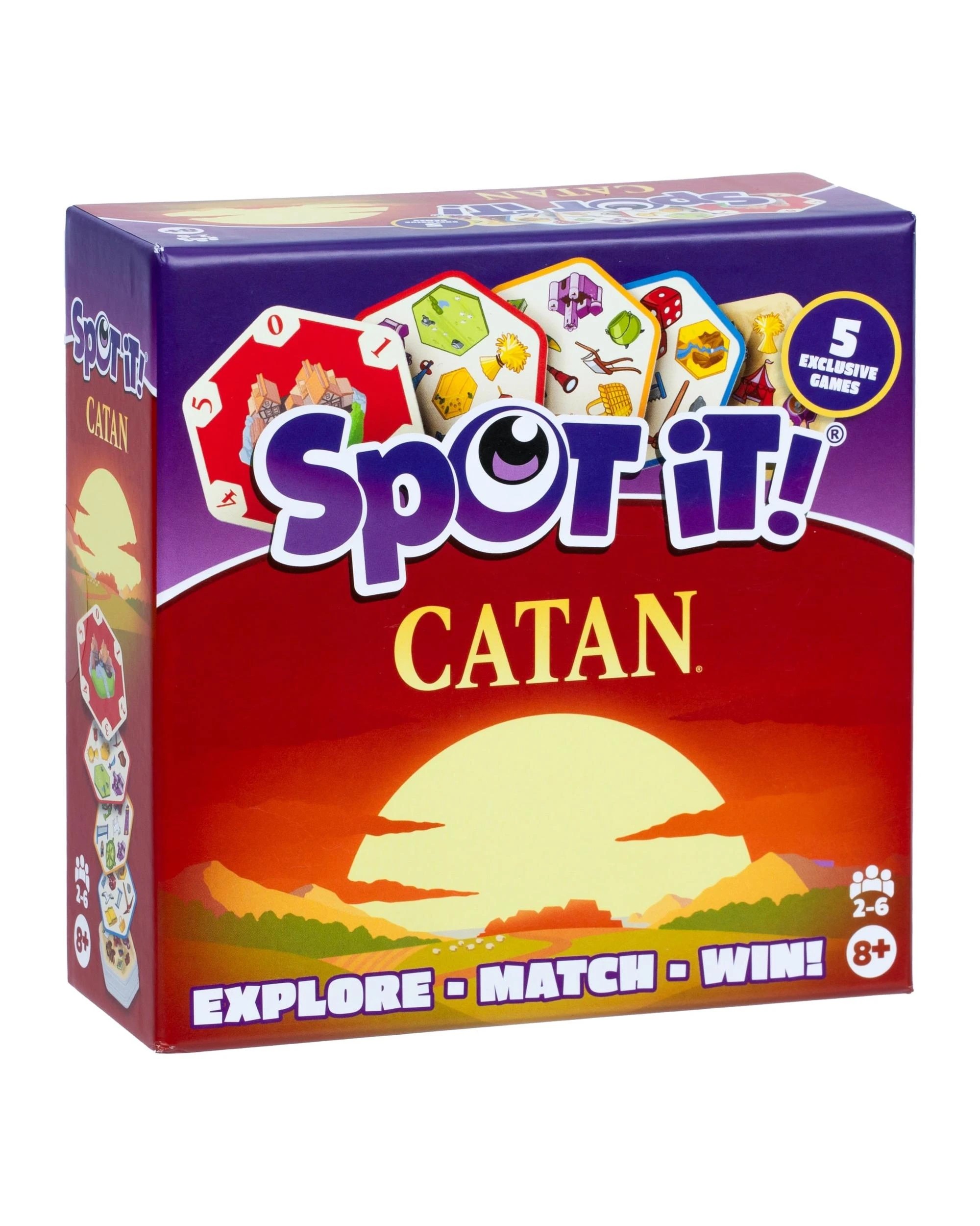 4 Spot It! Catan Card Game, 4 of 8