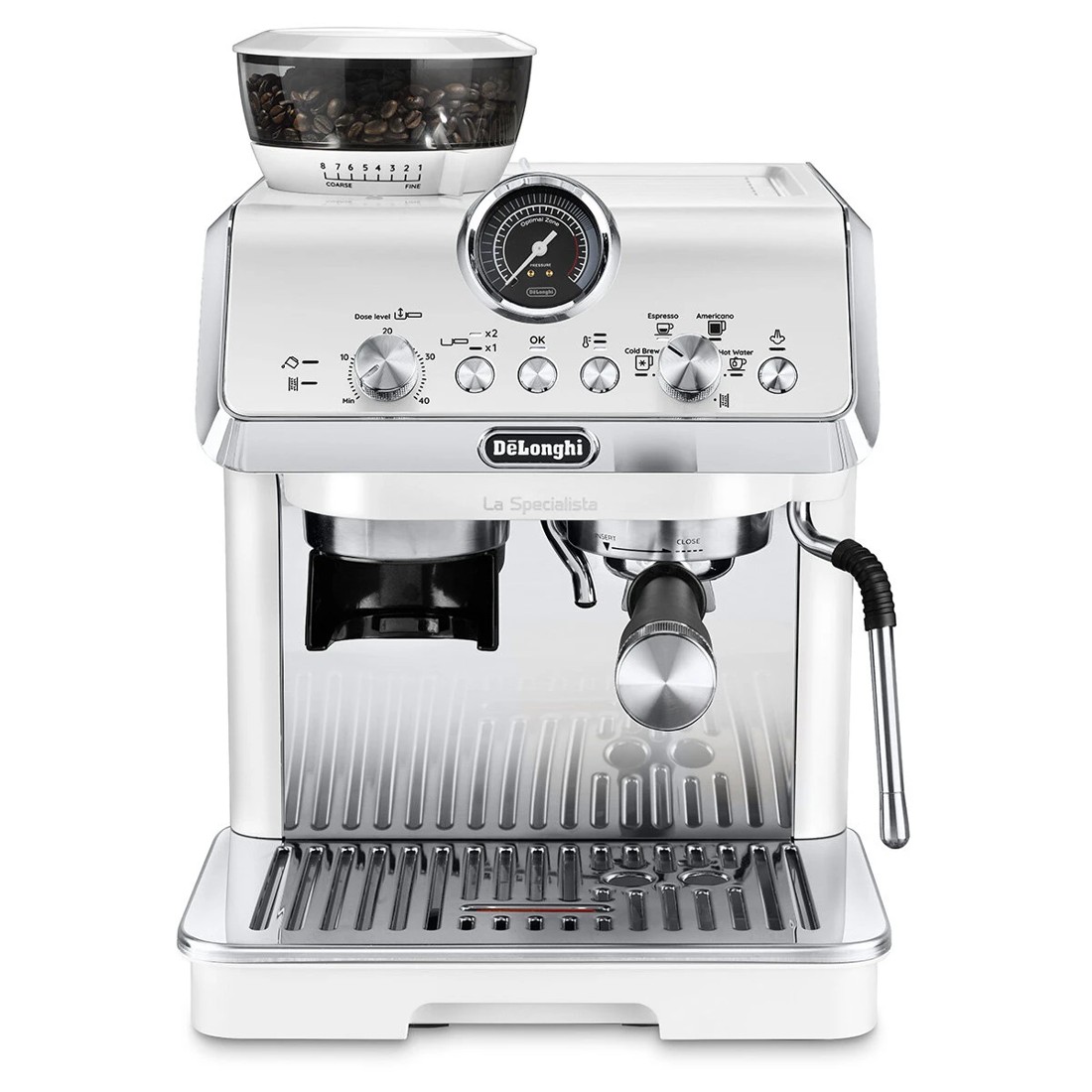 1 De'Longhi La Specialista Arte Evo with Cold Brew Manual Espresso Coffee Machine White, 1 of 5
