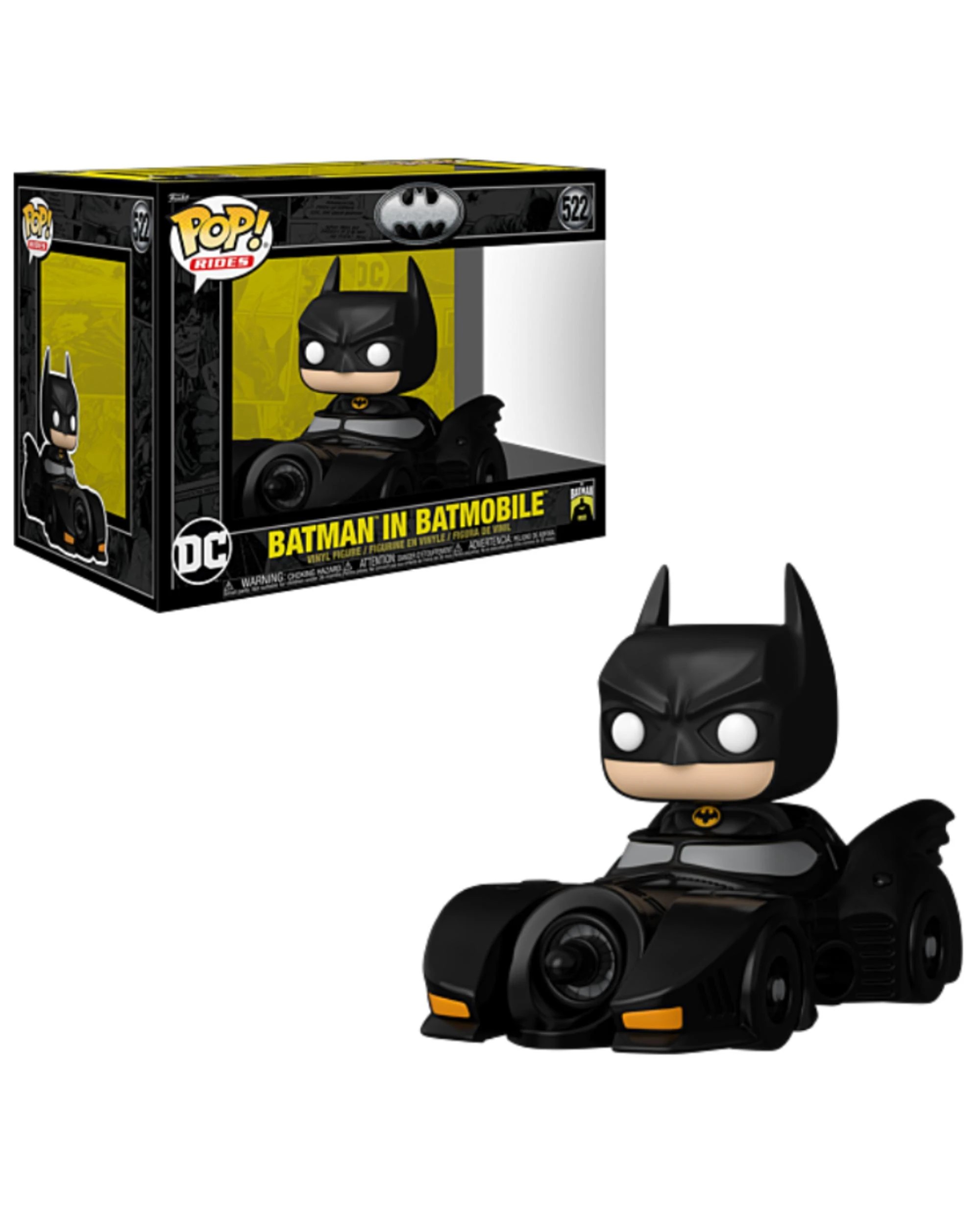 1 Batman 85th Anniversary Batman In Batmobile 1989 Funko Pop Vinyl, 1 of 4