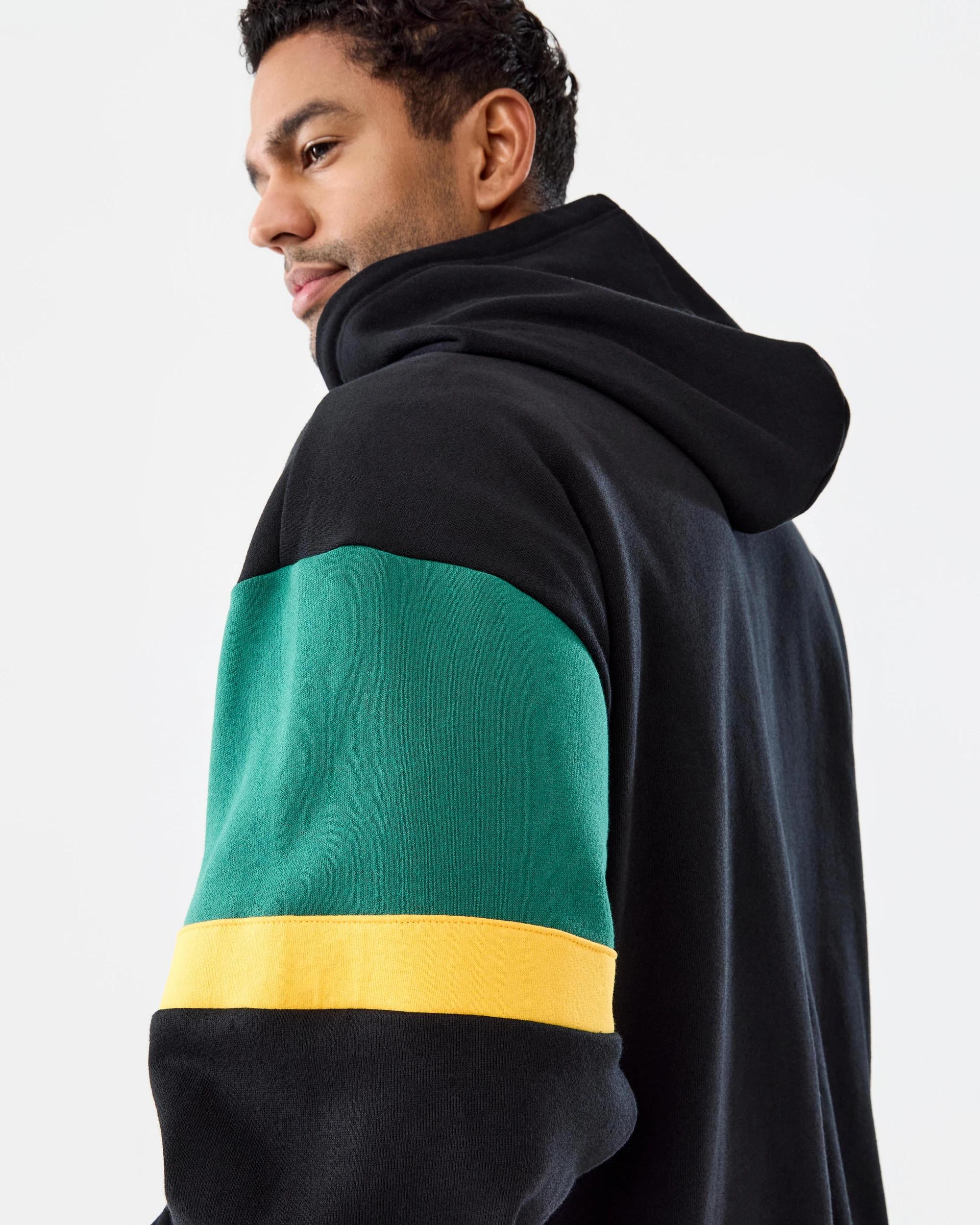 7 Socceroos Adult Hoodie Black, 7 of 9