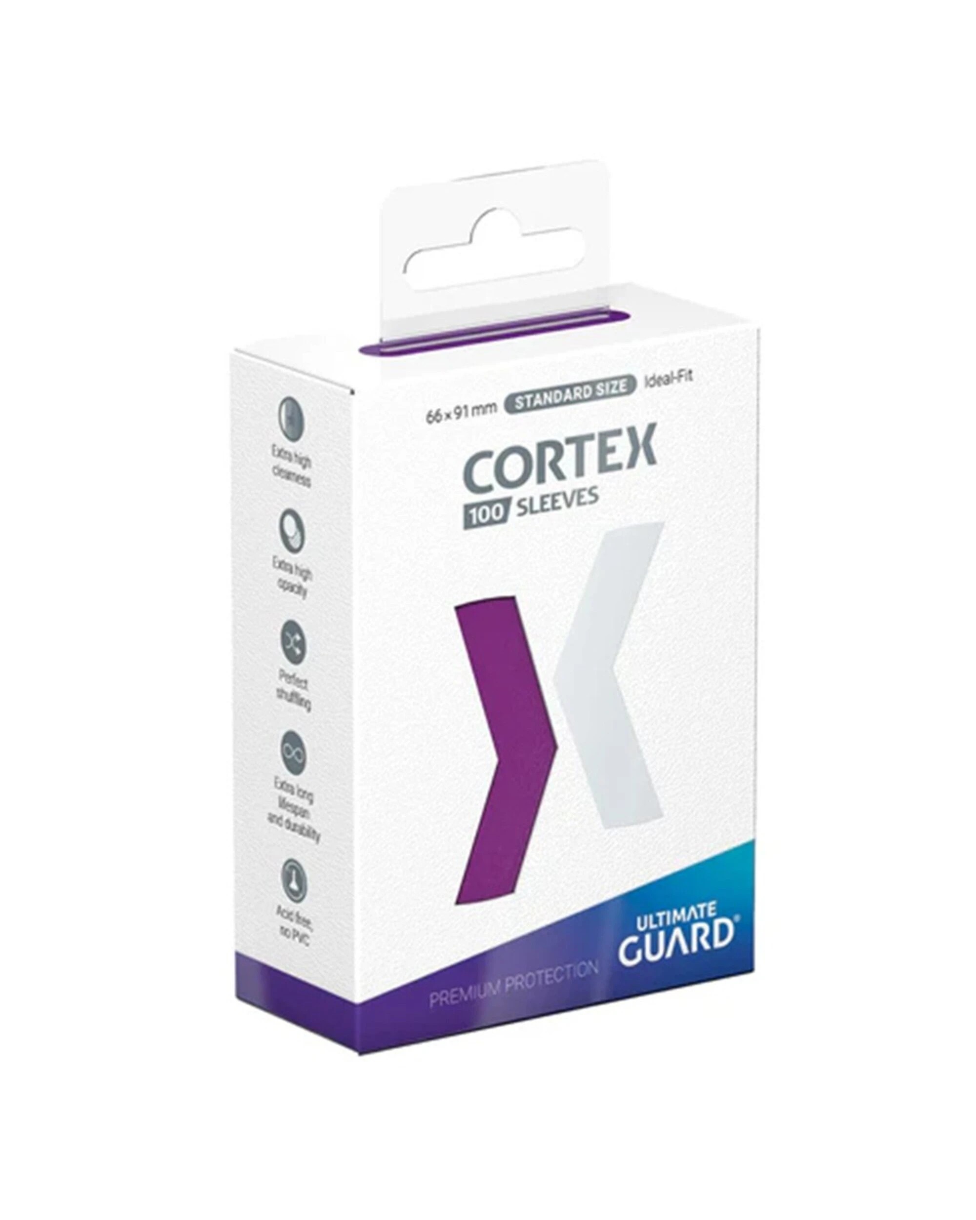 1 Ultimate Guard TCG - Cortex Matte Sleeves   Purple, 1 of 2