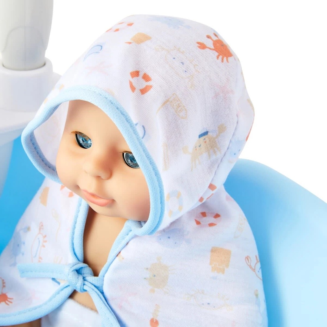 6 3 Piece Nurture Baby: Working Bath Tub with Baby Playset, 6 of 8