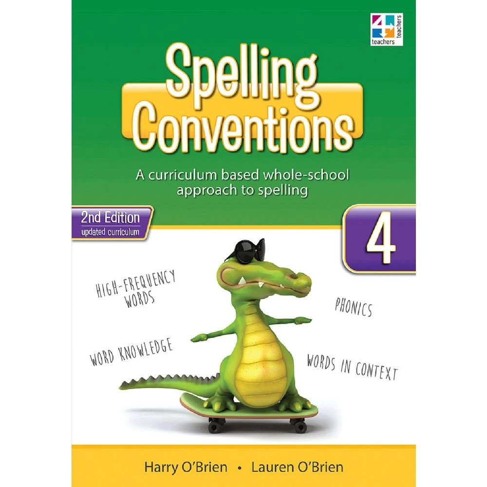 1 Spelling Conventions Book 4, 1 of 4