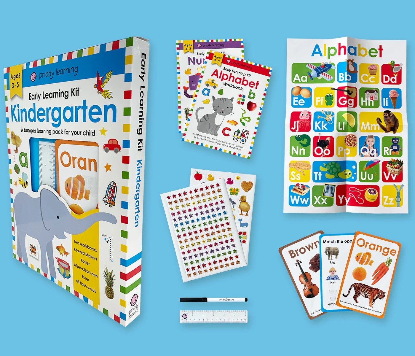 2 Early Learning Kit: Kindergarten by Roger Priddy - Book, 2 of 2