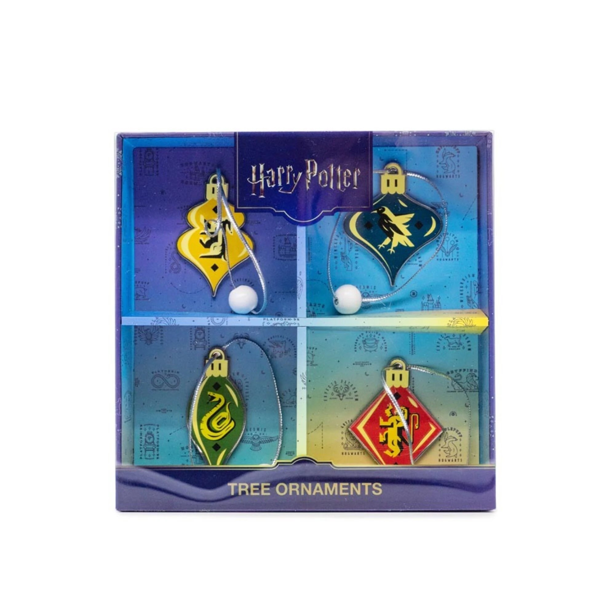 2 Harry Potter - Hogwarts Houses Christmas Ornaments 4-Pack, 2 of 2