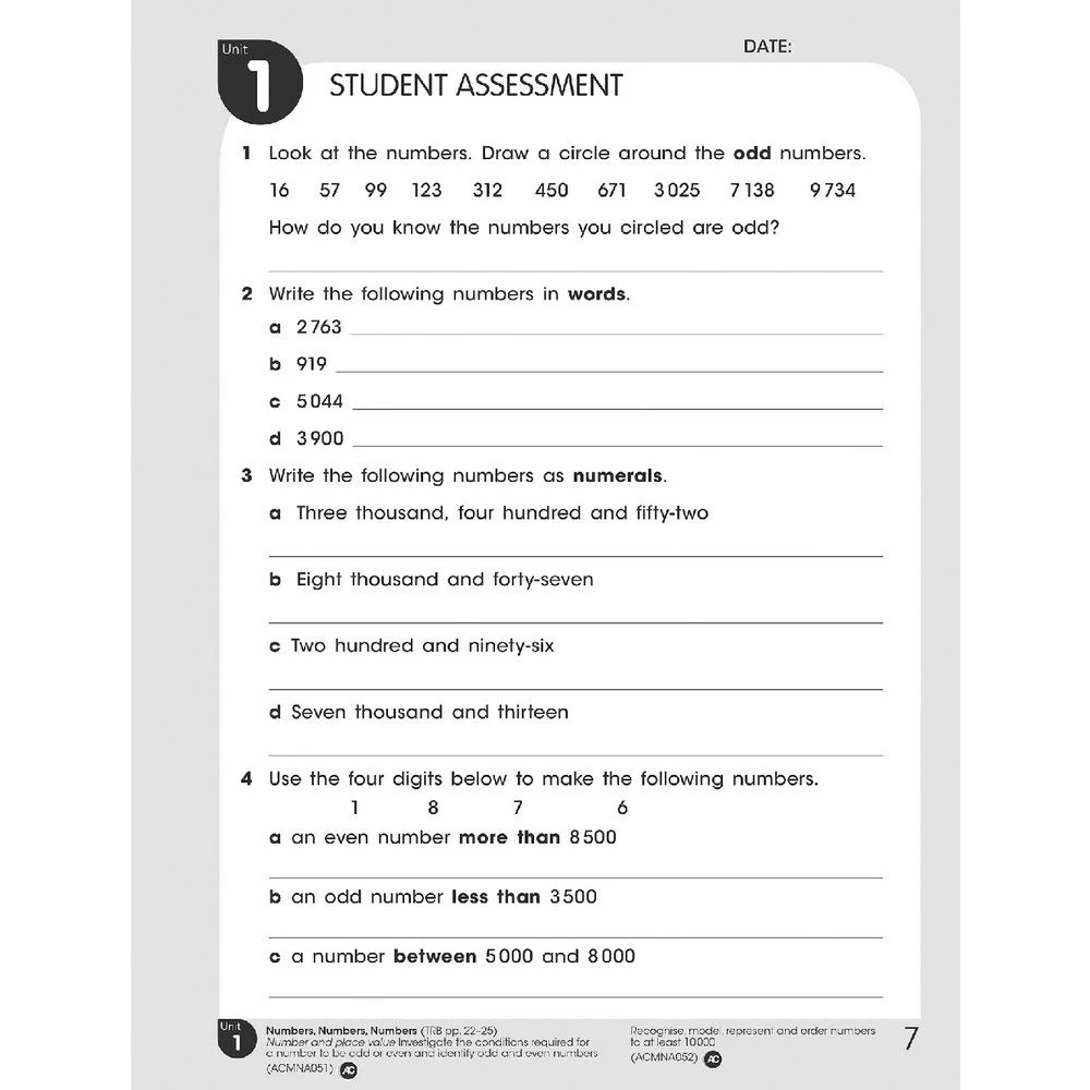 4 Nelson Maths Australian Curriculum Student Book 3, 4 of 4