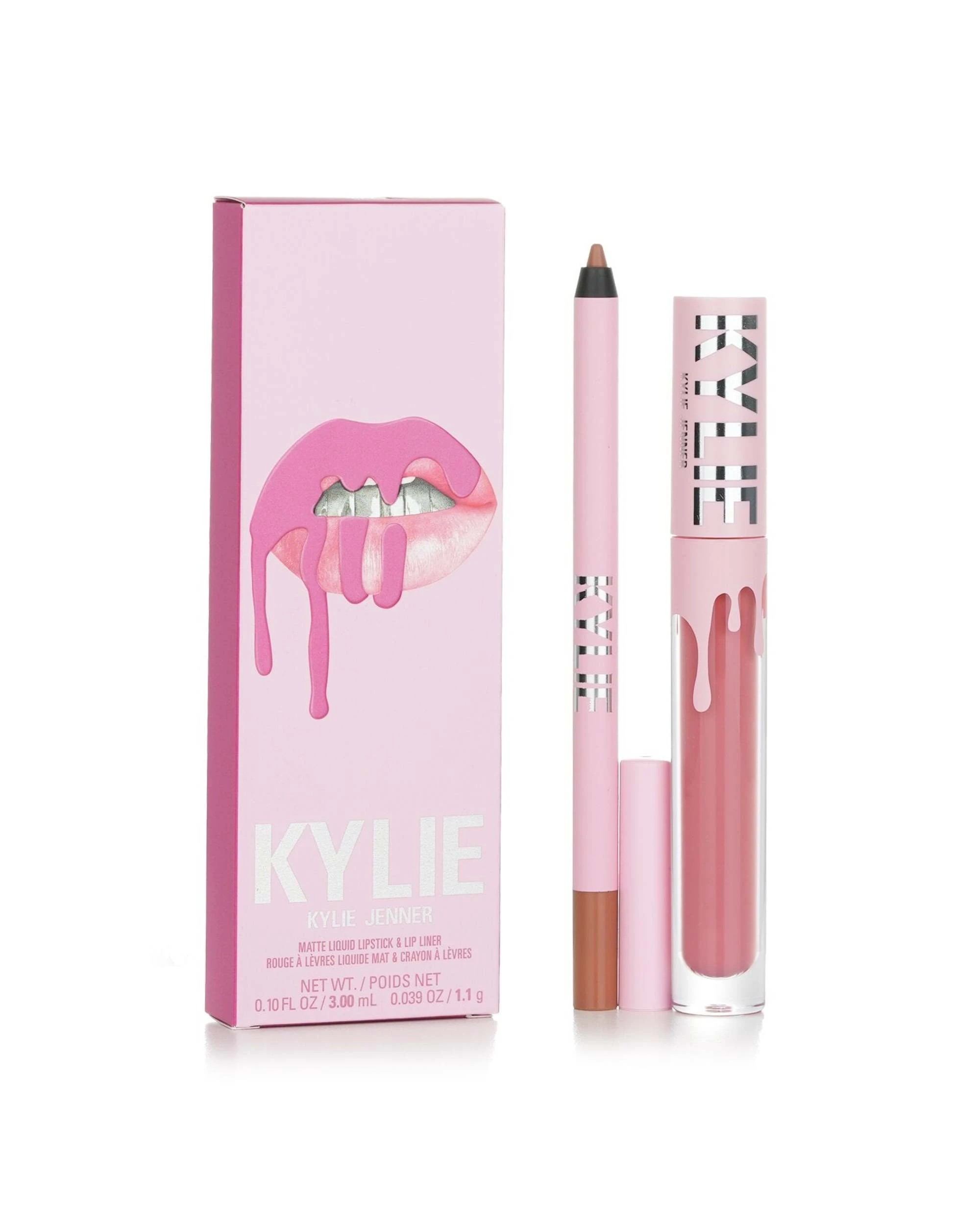 5 Kylie By Kylie Jenner Matte Lip Kit: Matte Liquid Lipstick 3ml + Lip Liner 1.1g - # 2pcs - 500 Kristen Matte, 5 of 9