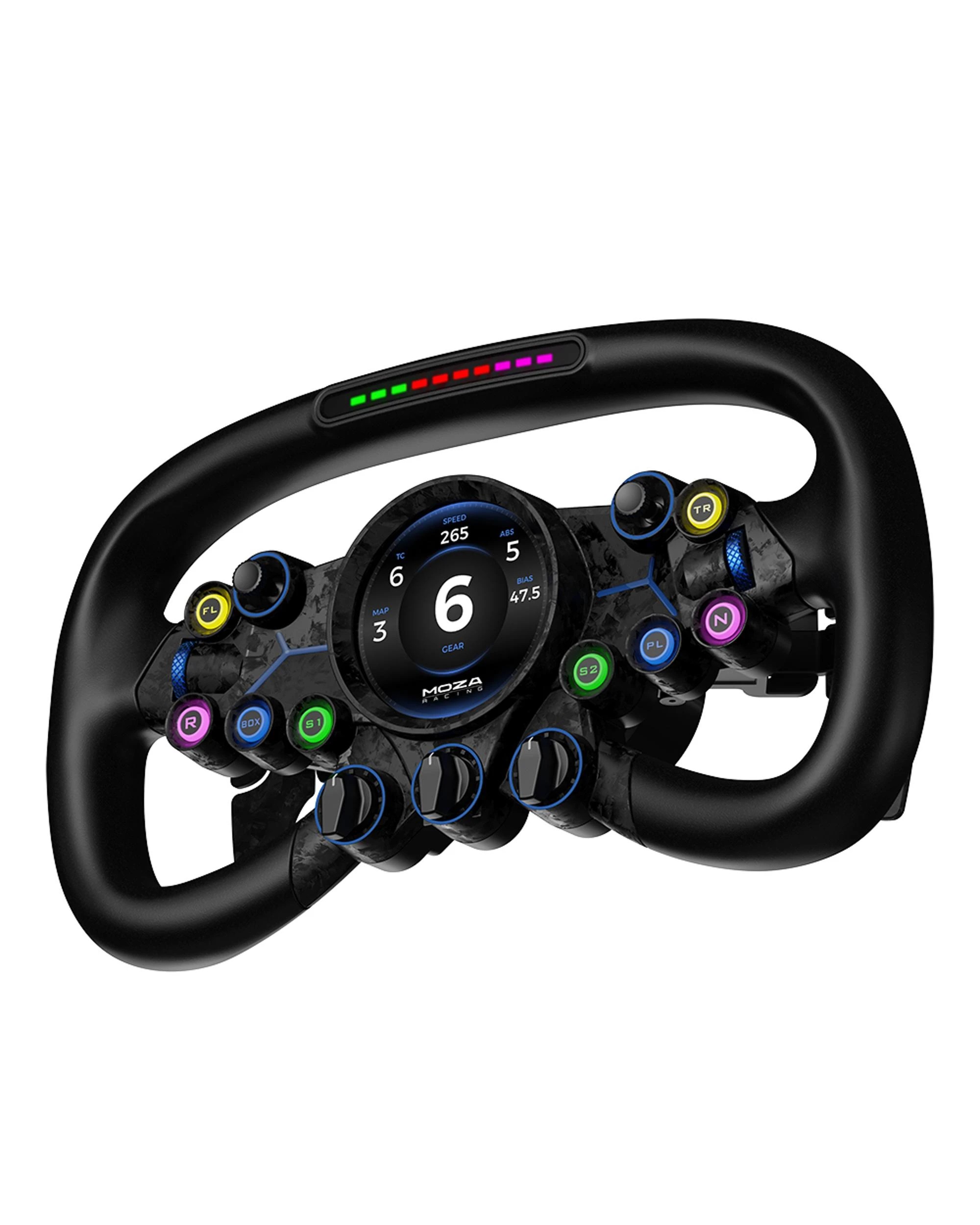 5 Moza Racing Vision GS Racing Wheel - Black, 5 of 5