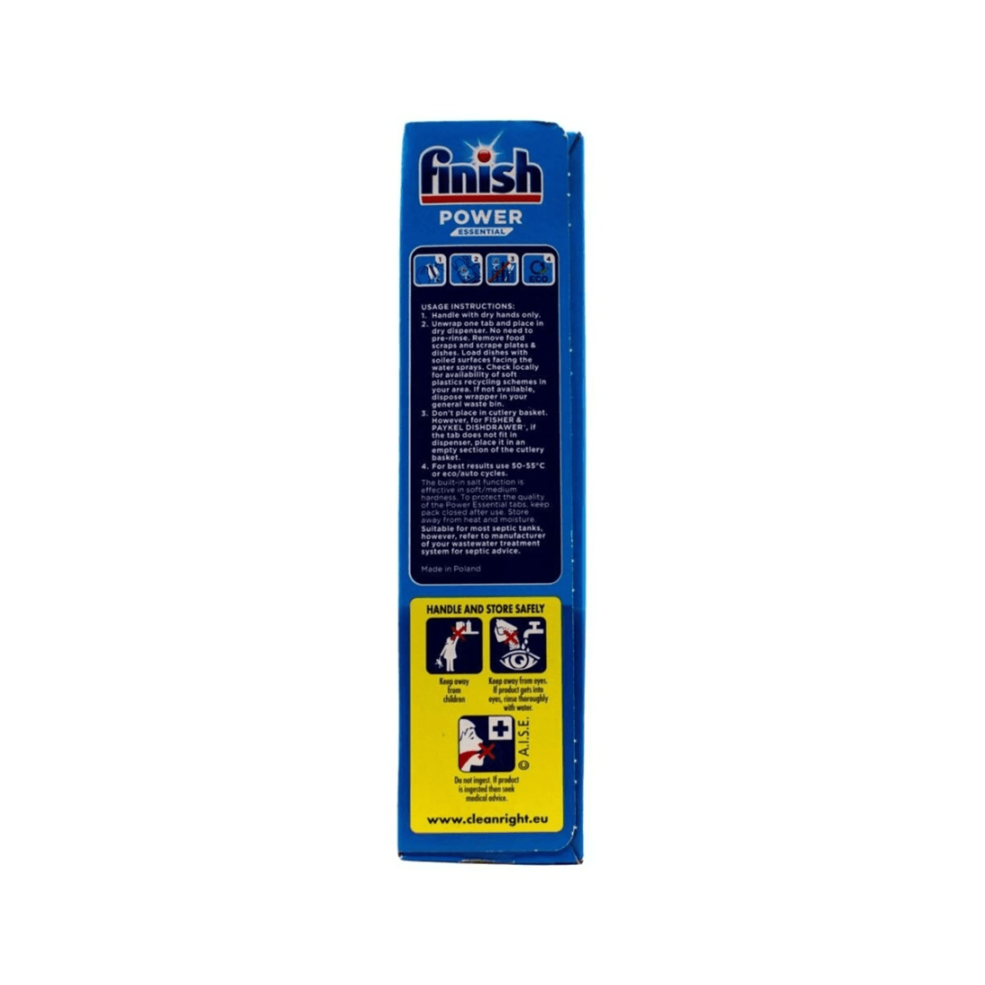 4 Finish 52pc Dishwasher Tablets - Powerball Tablets - Lemon Dishwasher Tablets, 4 of 5