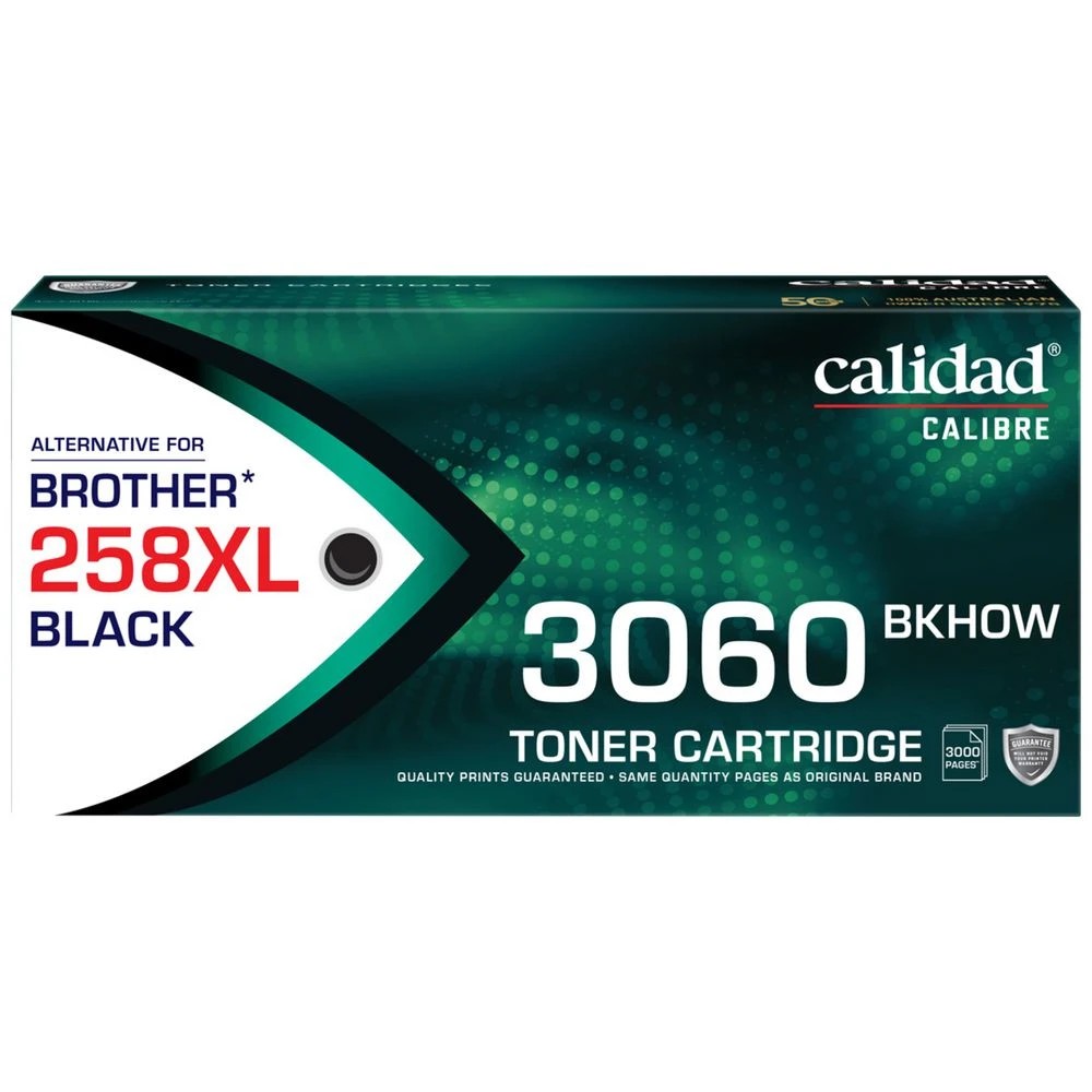 1 Calidad Brother TN258XL Toner Cartridge Black, 1 of 7