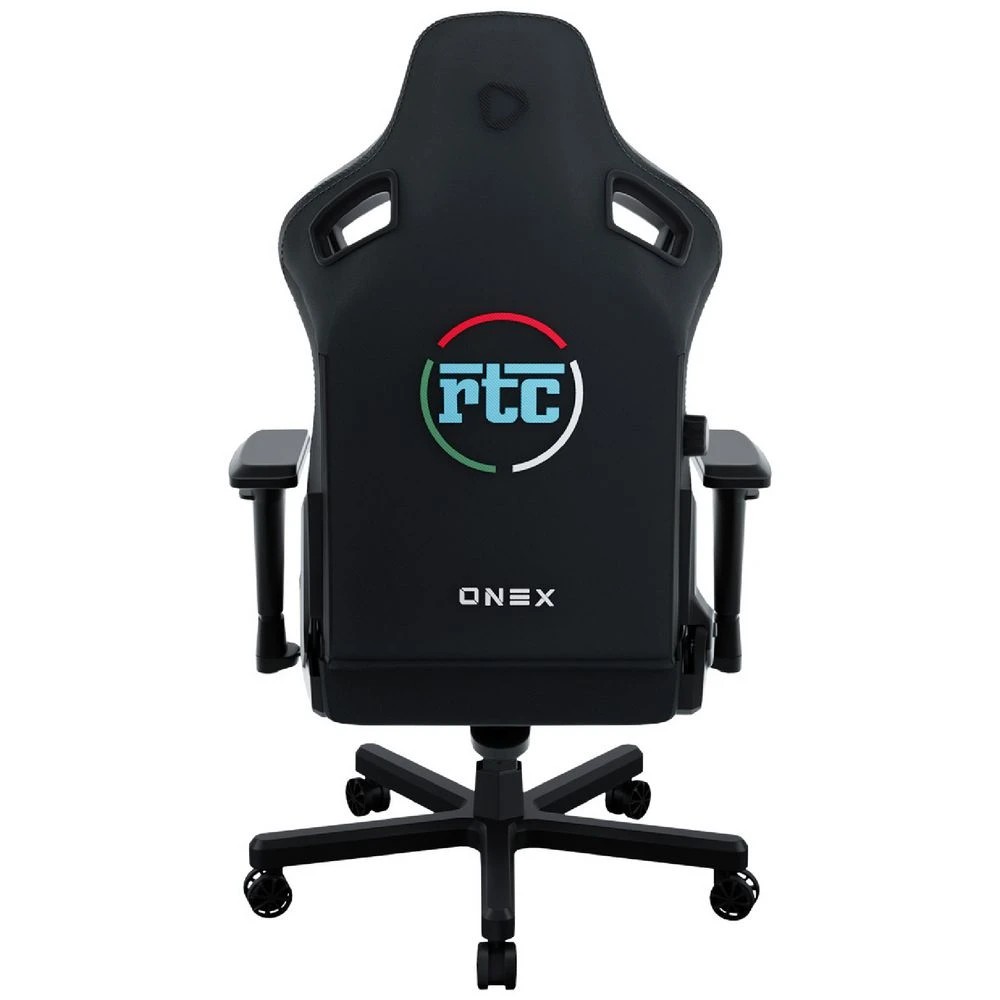 3 ONEX RTC Giant Alcantara Gaming Chair Black Gaming Chairs, 3 of 10