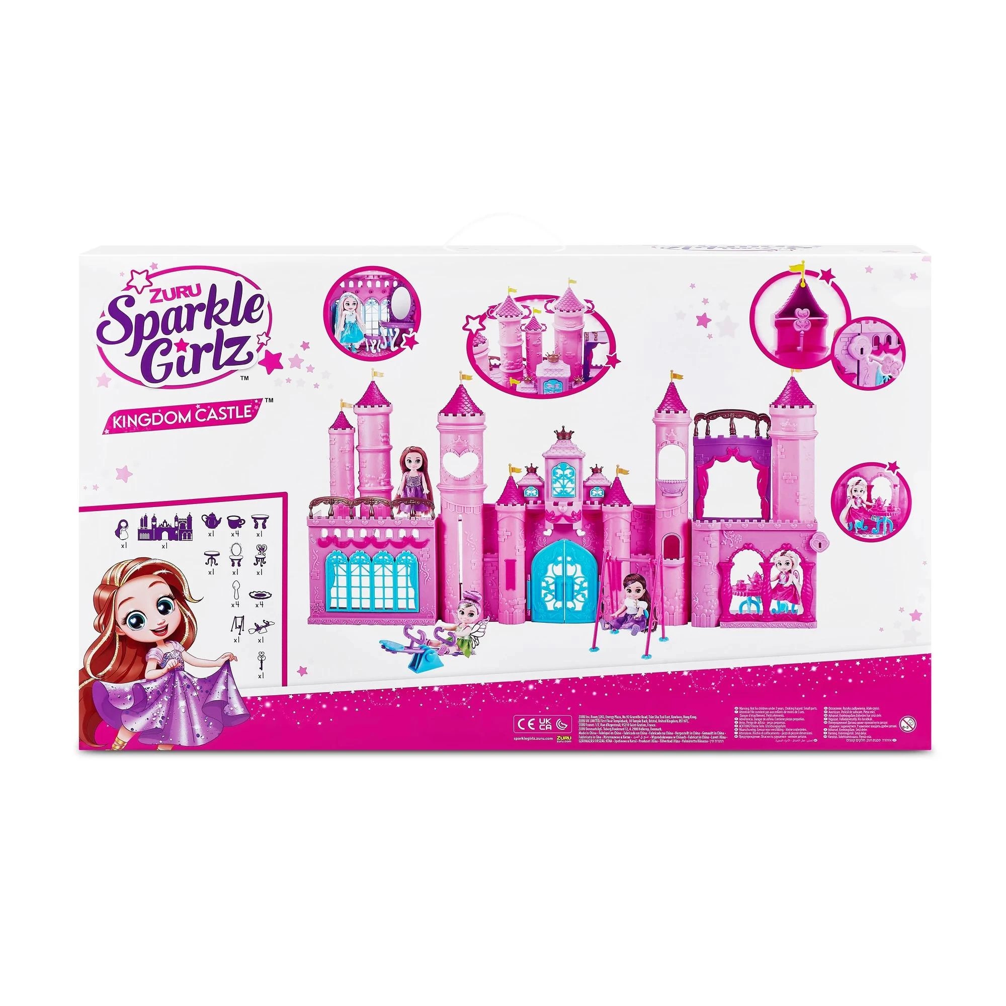 4 Sparkle Girlz Cupcake Kingdom with Doll by ZURU - Pink, 4 of 10