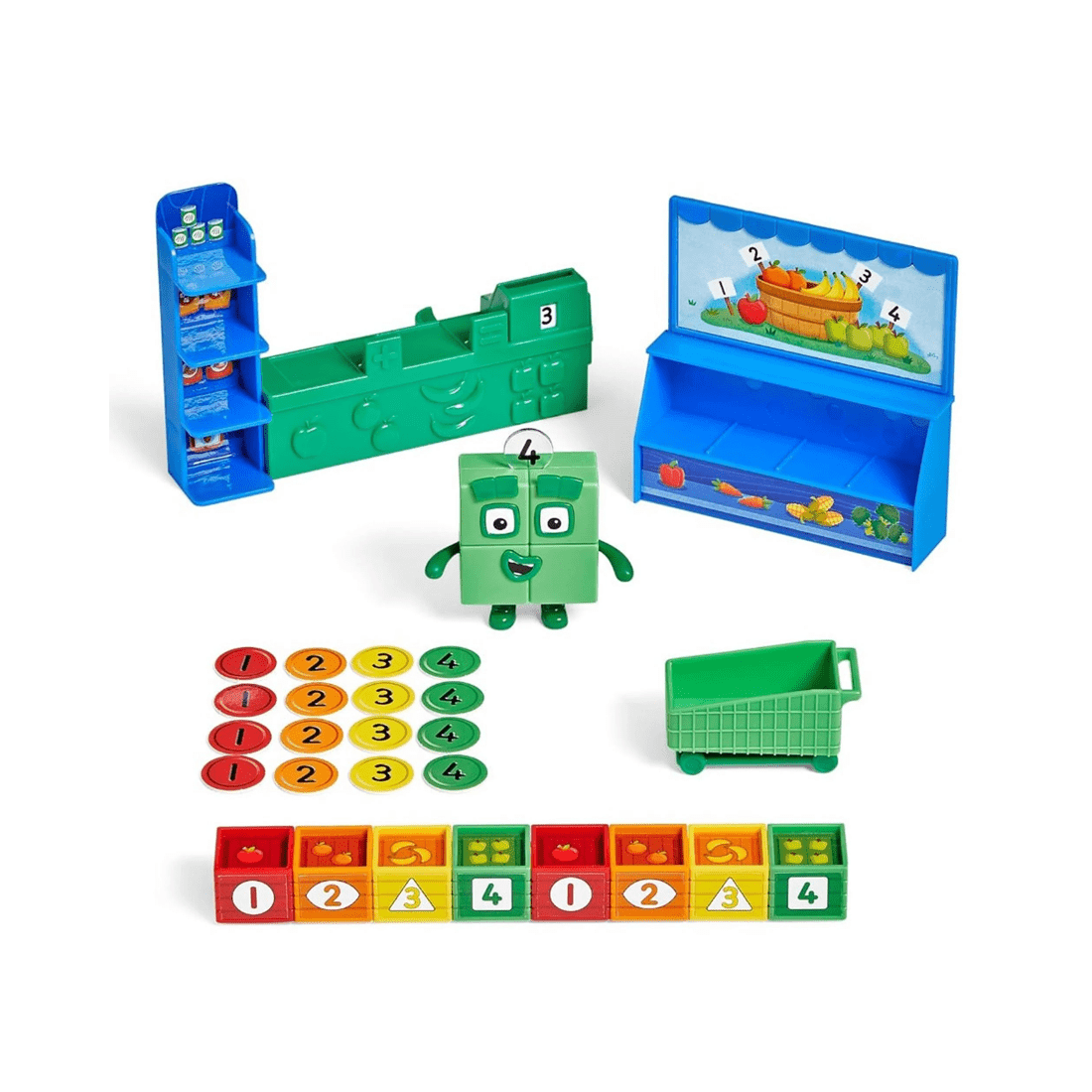 2 Hand2Mind Numberblocks Add It Up Mini Market Figure Playset, 2 of 3