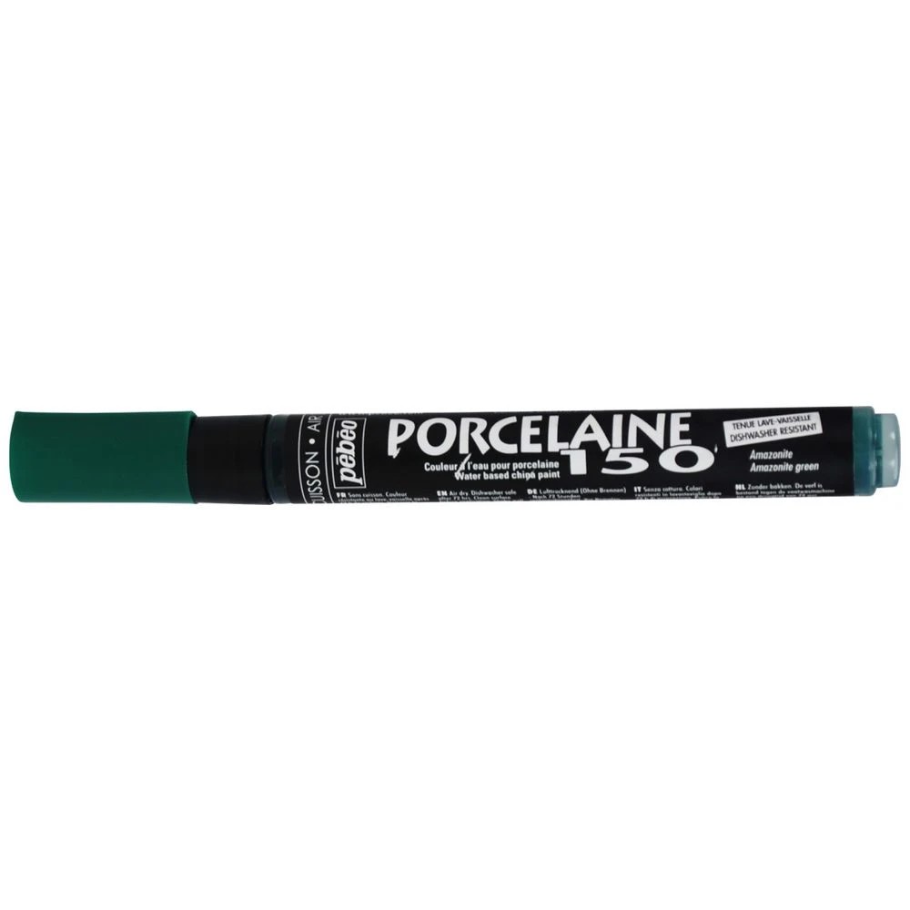 1 Pebeo Porcelaine 150 Marker Medium Tip Amazonite Green, 1 of 1