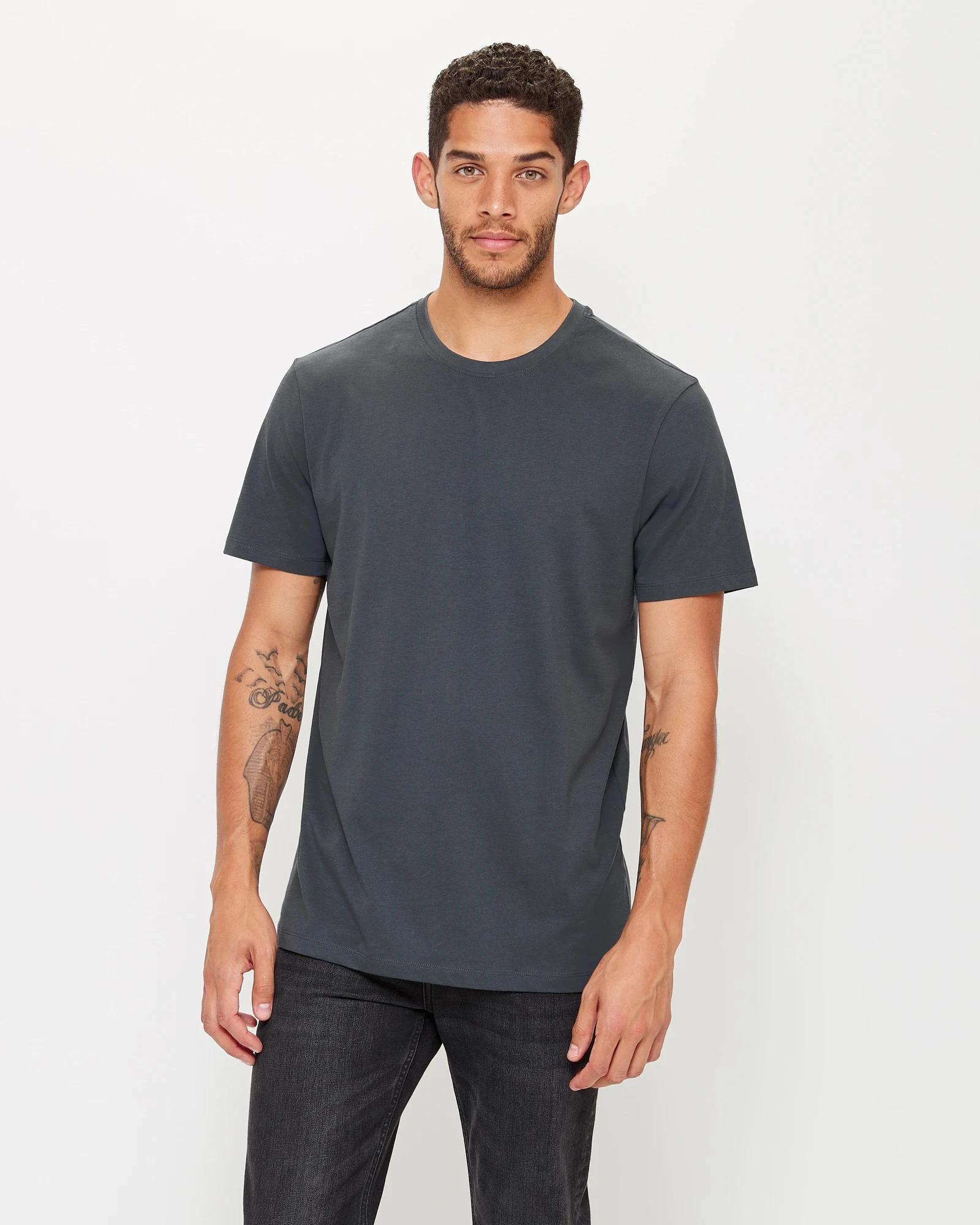1 Target Australian Cotton T-Shirt DARK GREY, 1 of 6
