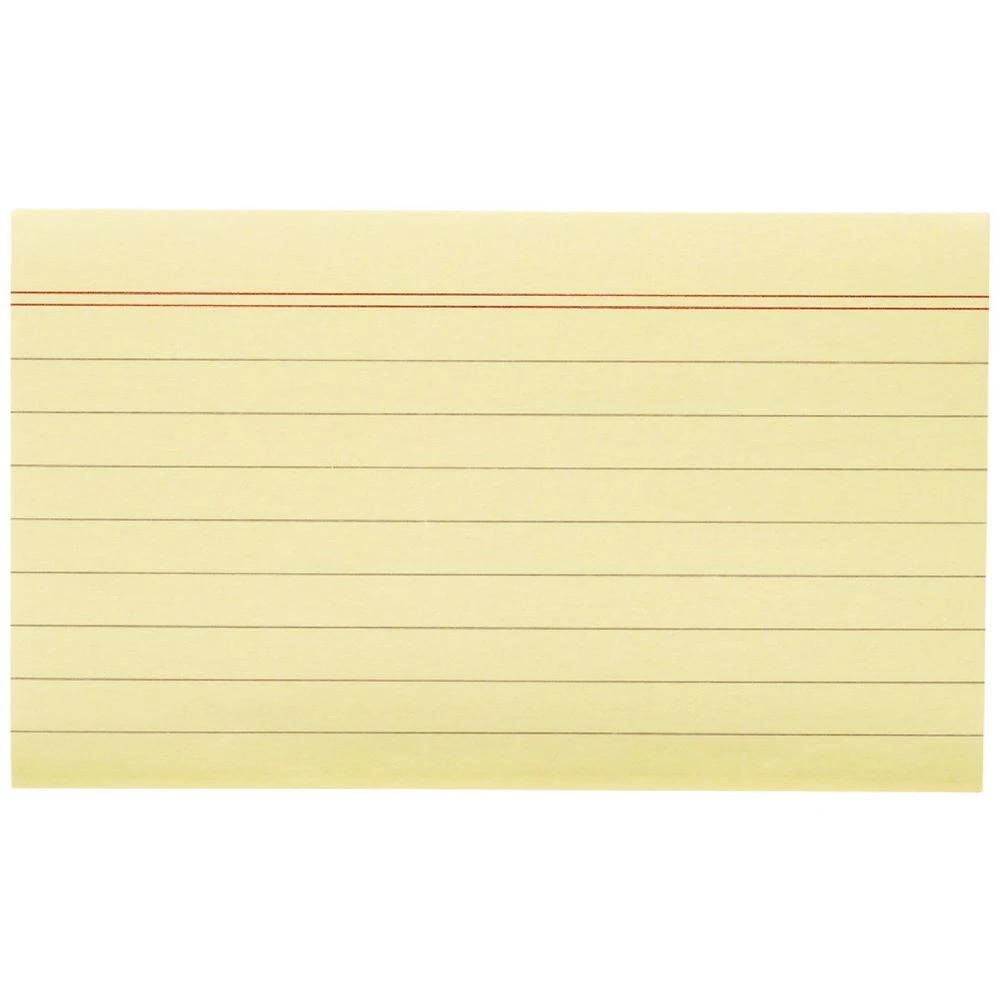 2 J.Burrows Fully Adhesive Notes 76x127mm Yellow, 2 of 3