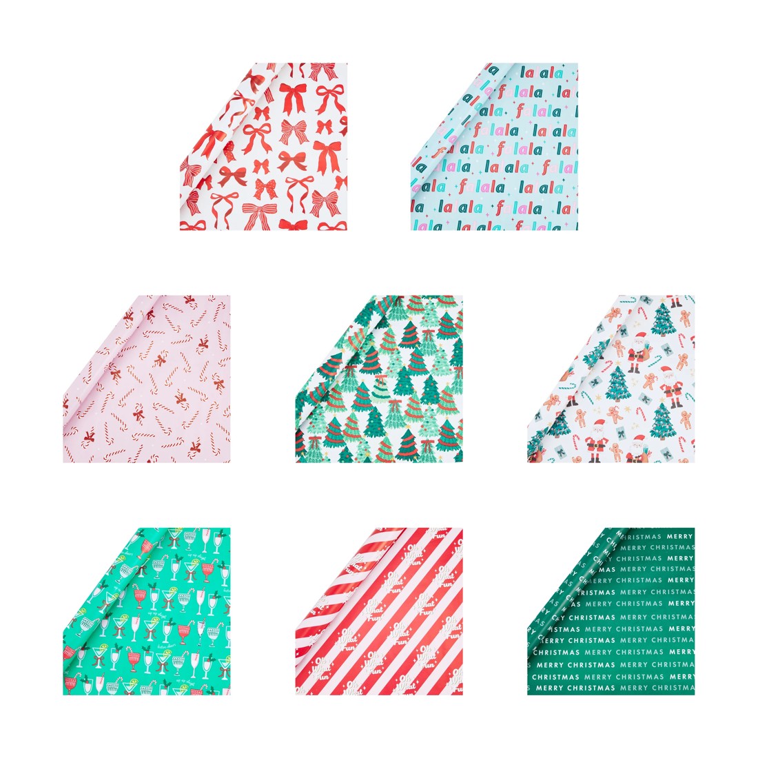 1 7m 70cm Christmas Gift Wrap - Assorted, 1 of 5
