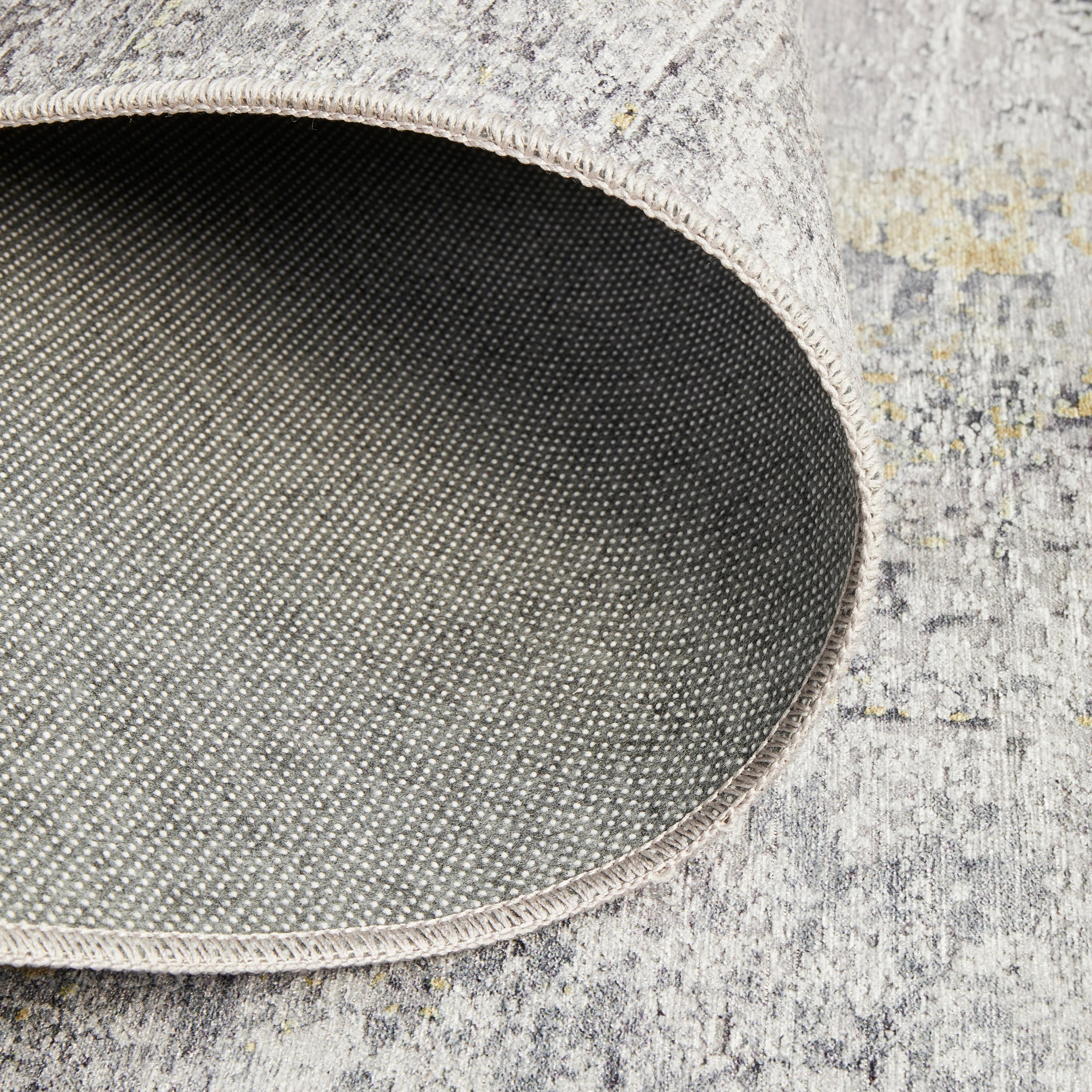 8 Common Ground Rugs Carmine 156 200x80 cm Rug - Silver, 8 of 8