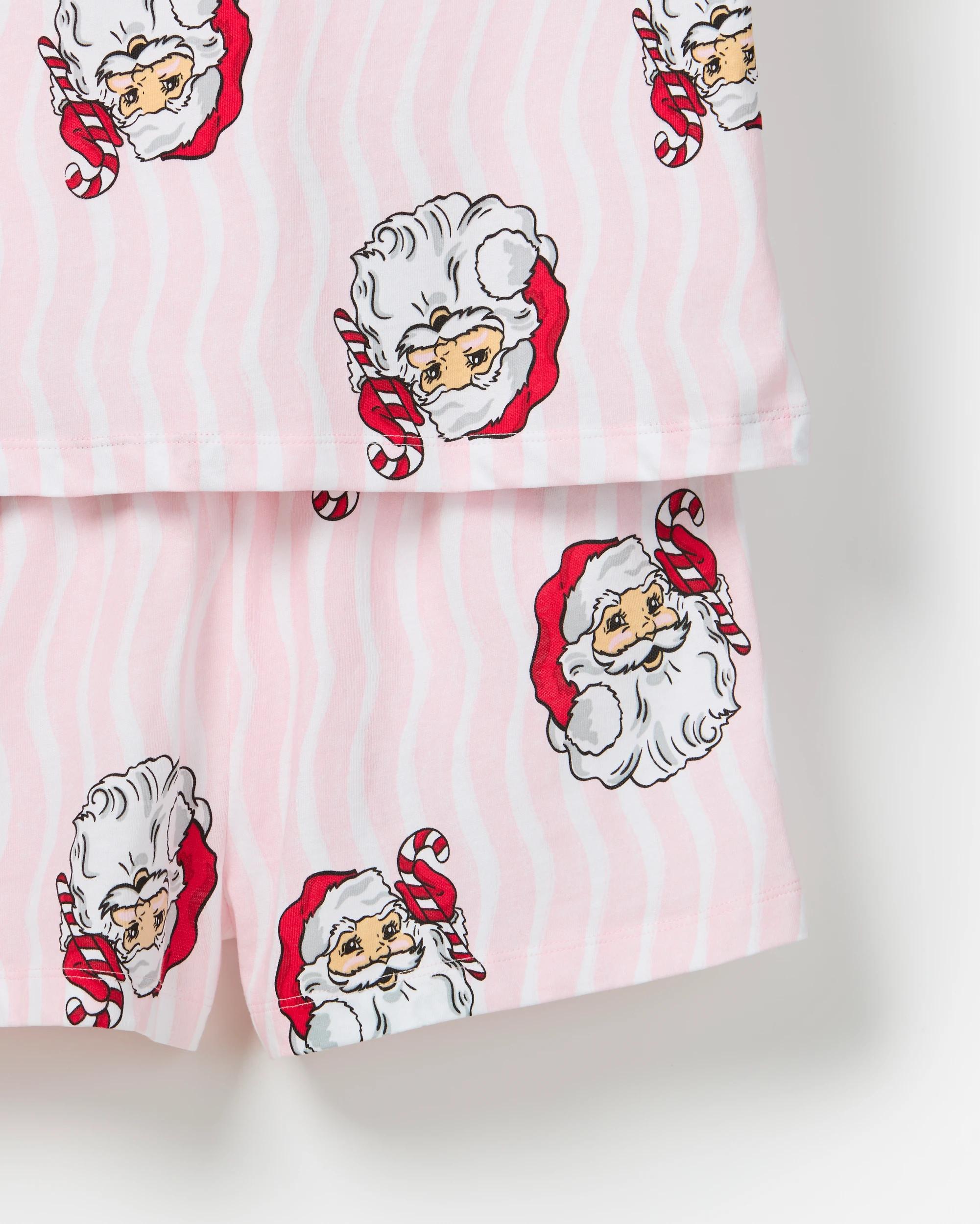 7 Target Family Matching Christmas Santa Australian Cotton Older Girls Pyjama Set SANTA, 7 of 9