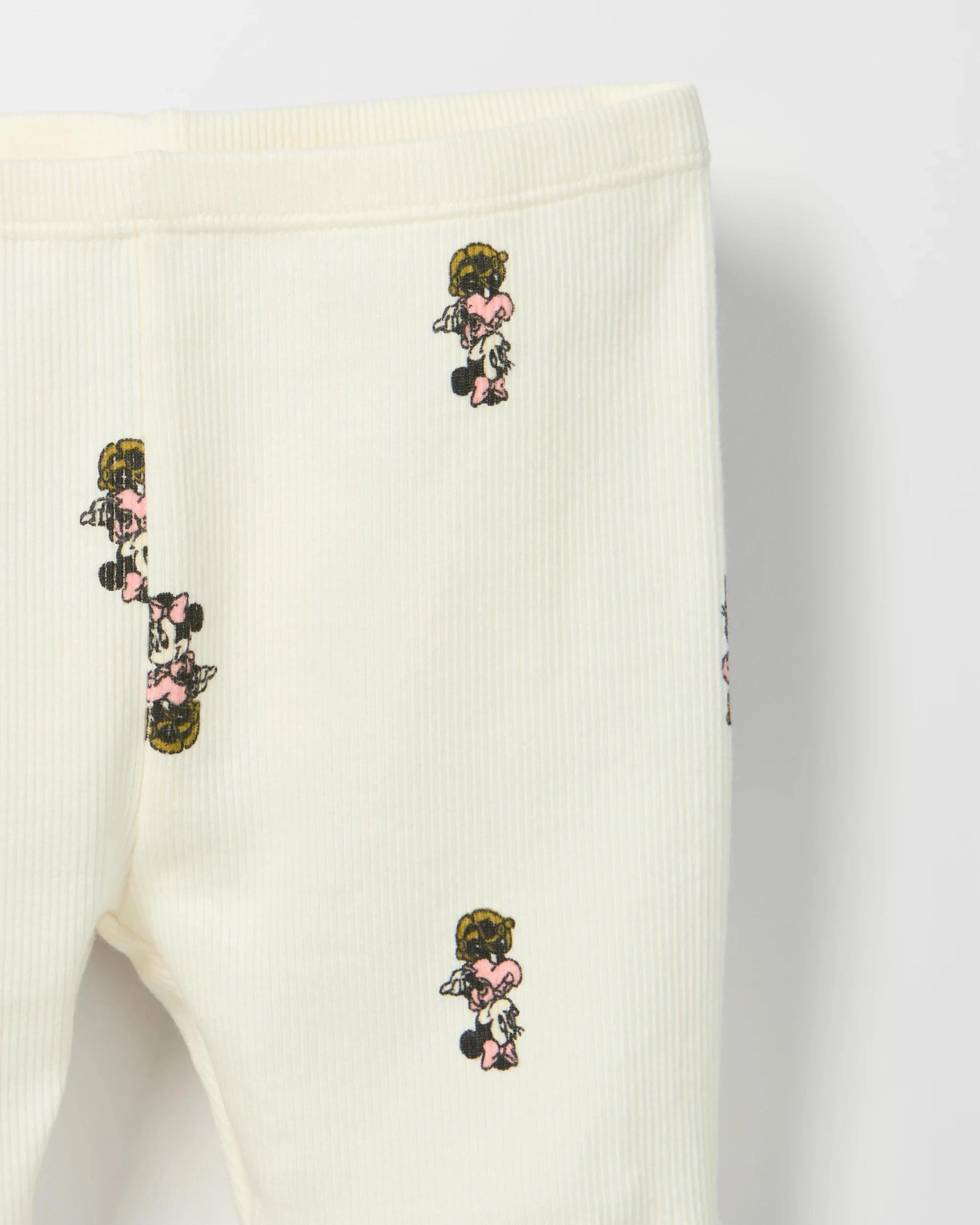 5 Baby Disney Organic Cotton Rib Bodysuit and Shorts 2 Piece Set MINNIE MOUSE, 5 of 5