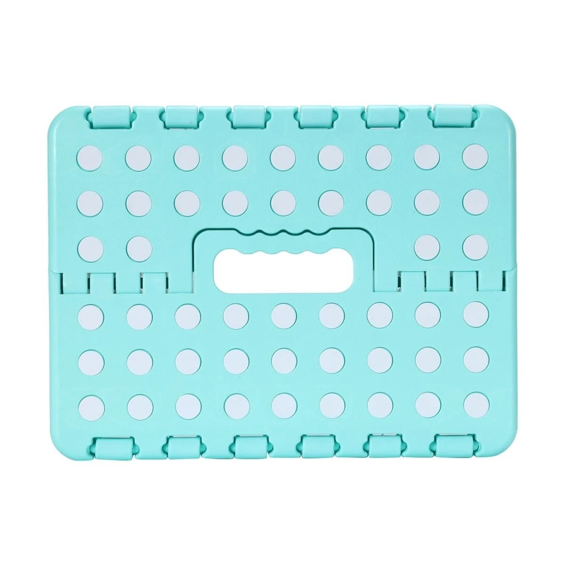 7 Folding Step Stool - Teal, 7 of 9