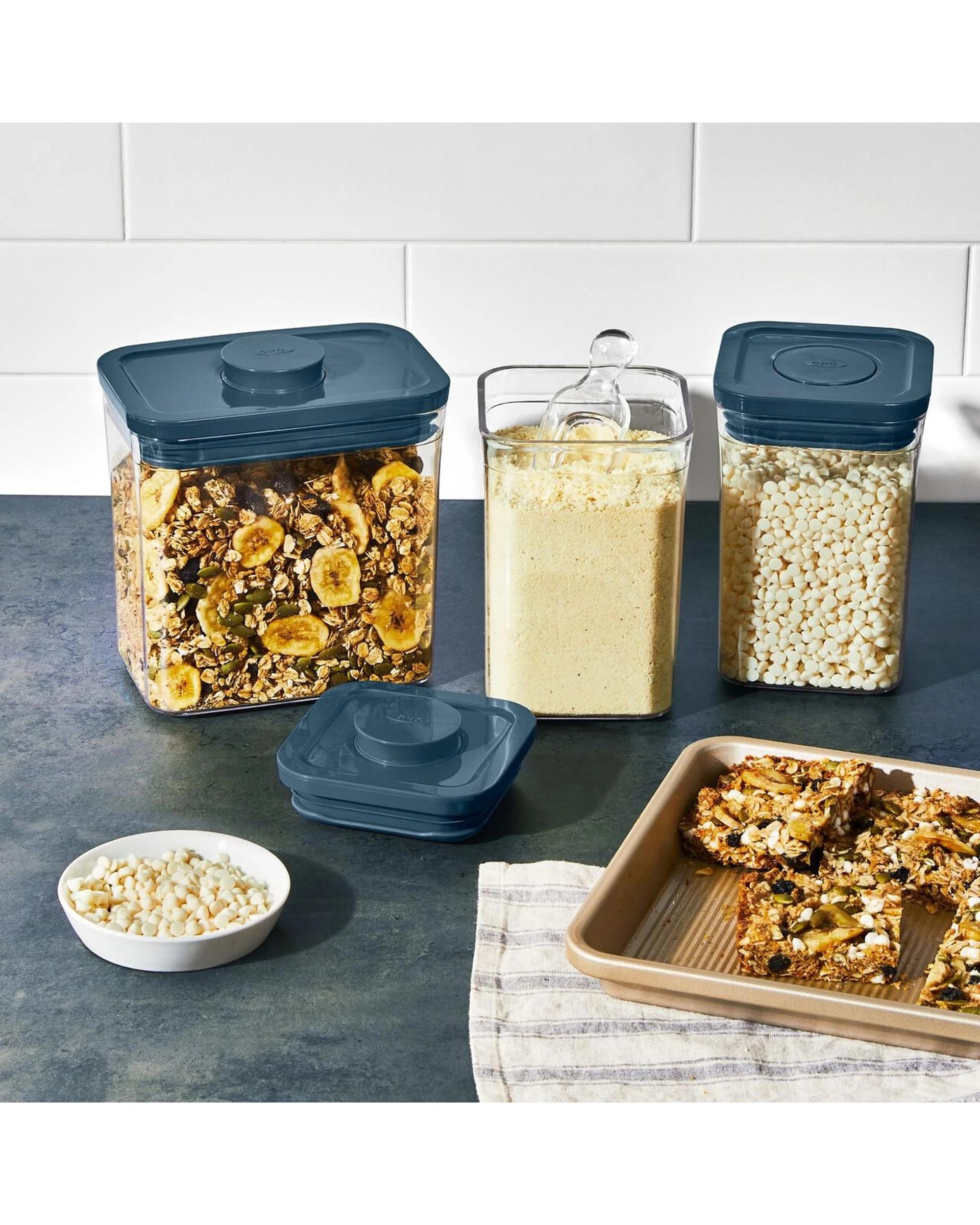 7 OXO Pop 2.0 Everyday Storage 3 Piece Container Set, 7 of 7