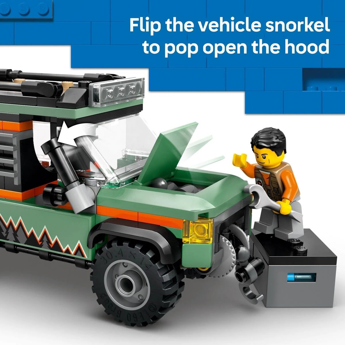 6 LEGO City Off-Road 4x4 Mountain Truck 60447, 6 of 10