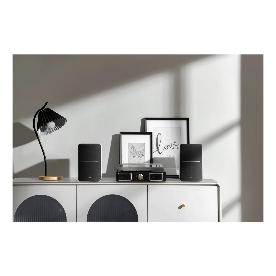 9 EDIFIER R1280DB Bluetooth Bookshelf Speaker Silver/White, 9 of 10