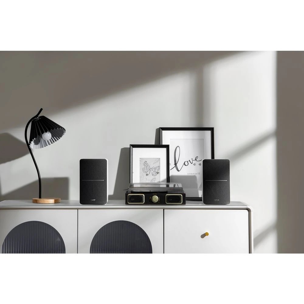 9 EDIFIER R1280DB Bluetooth Bookshelf Speaker Silver/White, 9 of 10