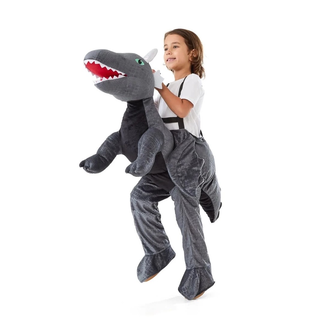 1 Dragon Ride-On Costume - Ages 4-6, 1 of 9