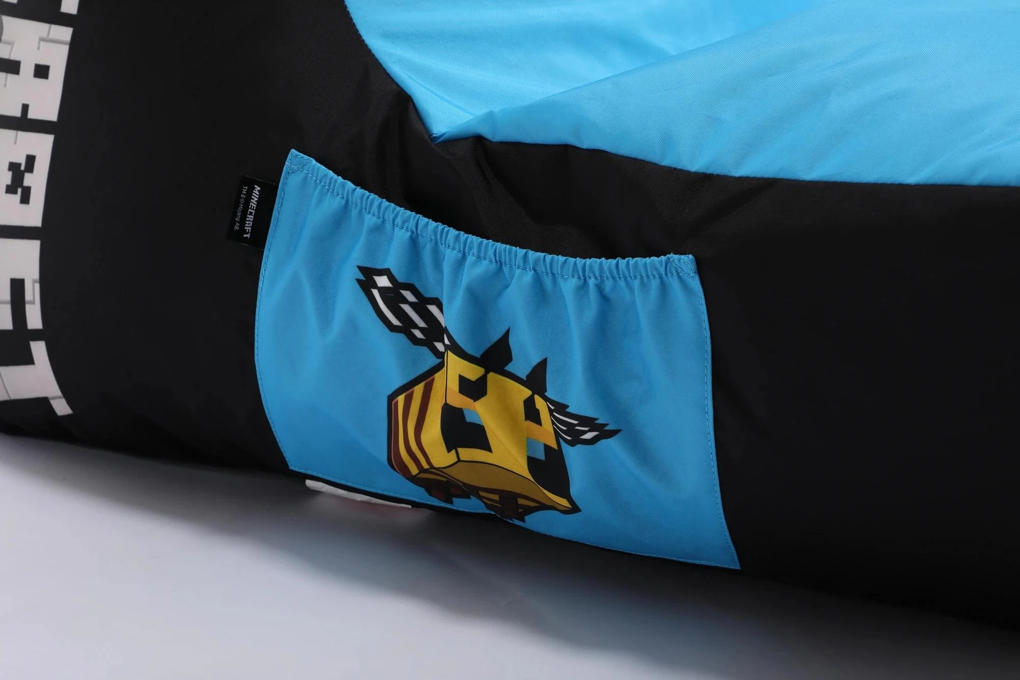 6 Minecraft High Back Bean Bag Cover - Blue, 6 of 10