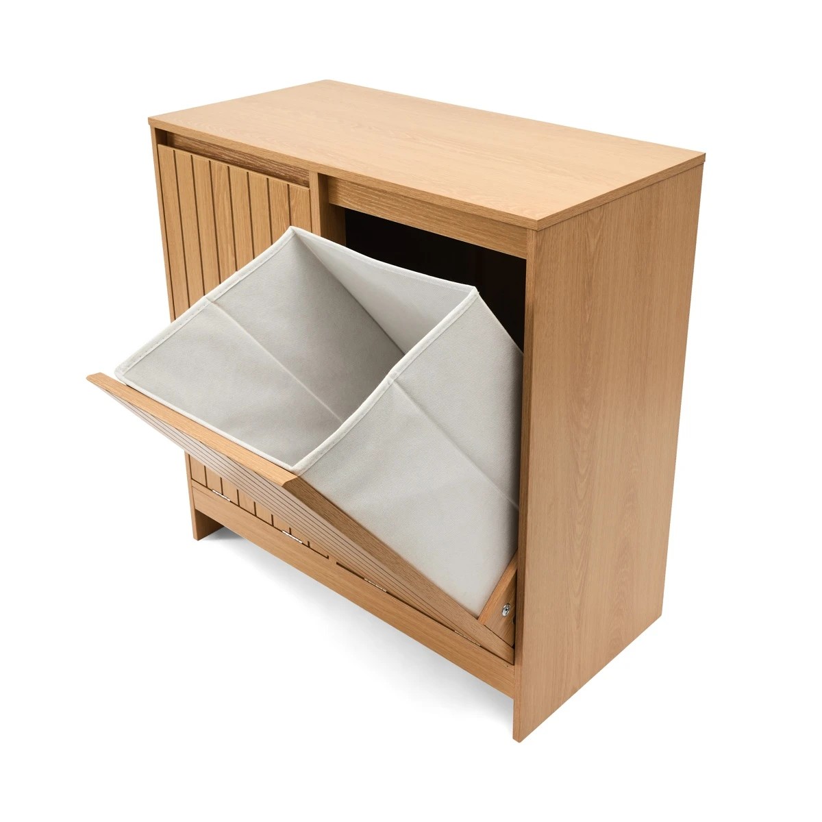 8 Leon Laundry Hamper Cabinet, 8 of 9