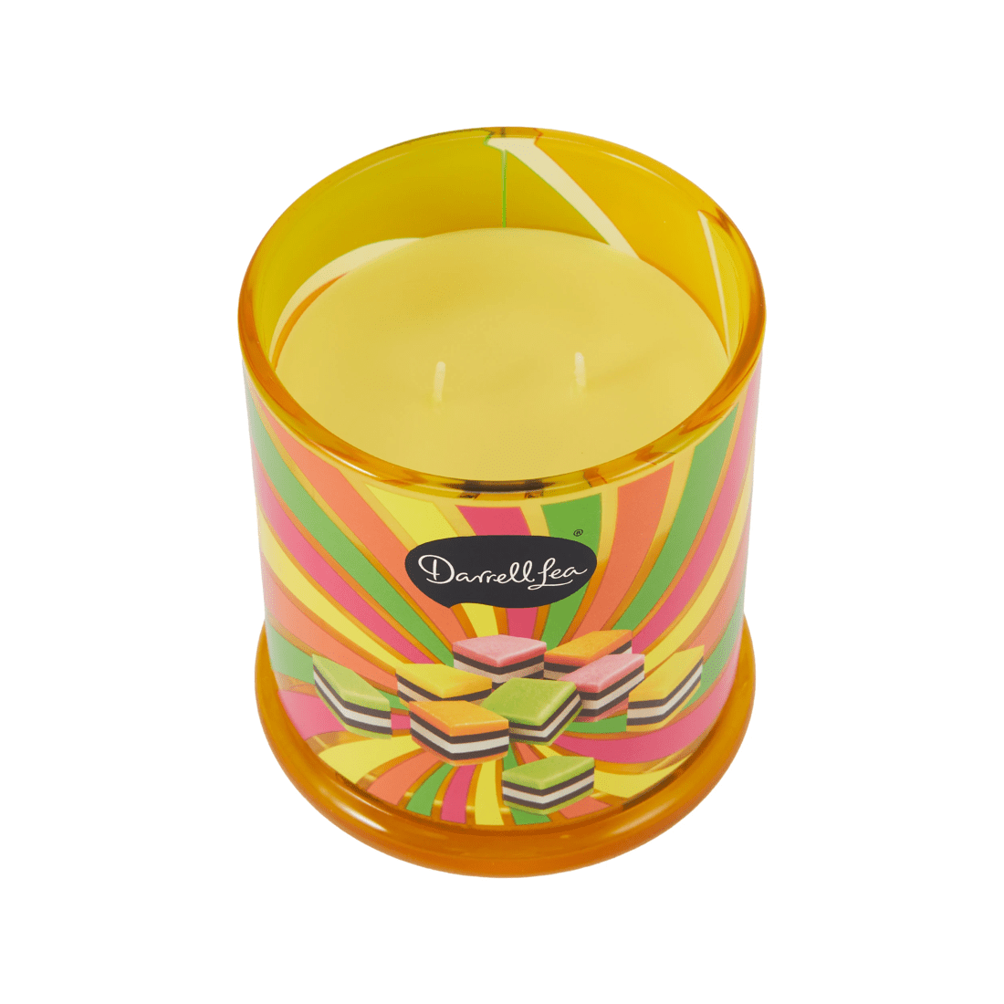 2 Darrell Lea Liquorice All Sorts Scented Soy Wax Candle, 2 of 6