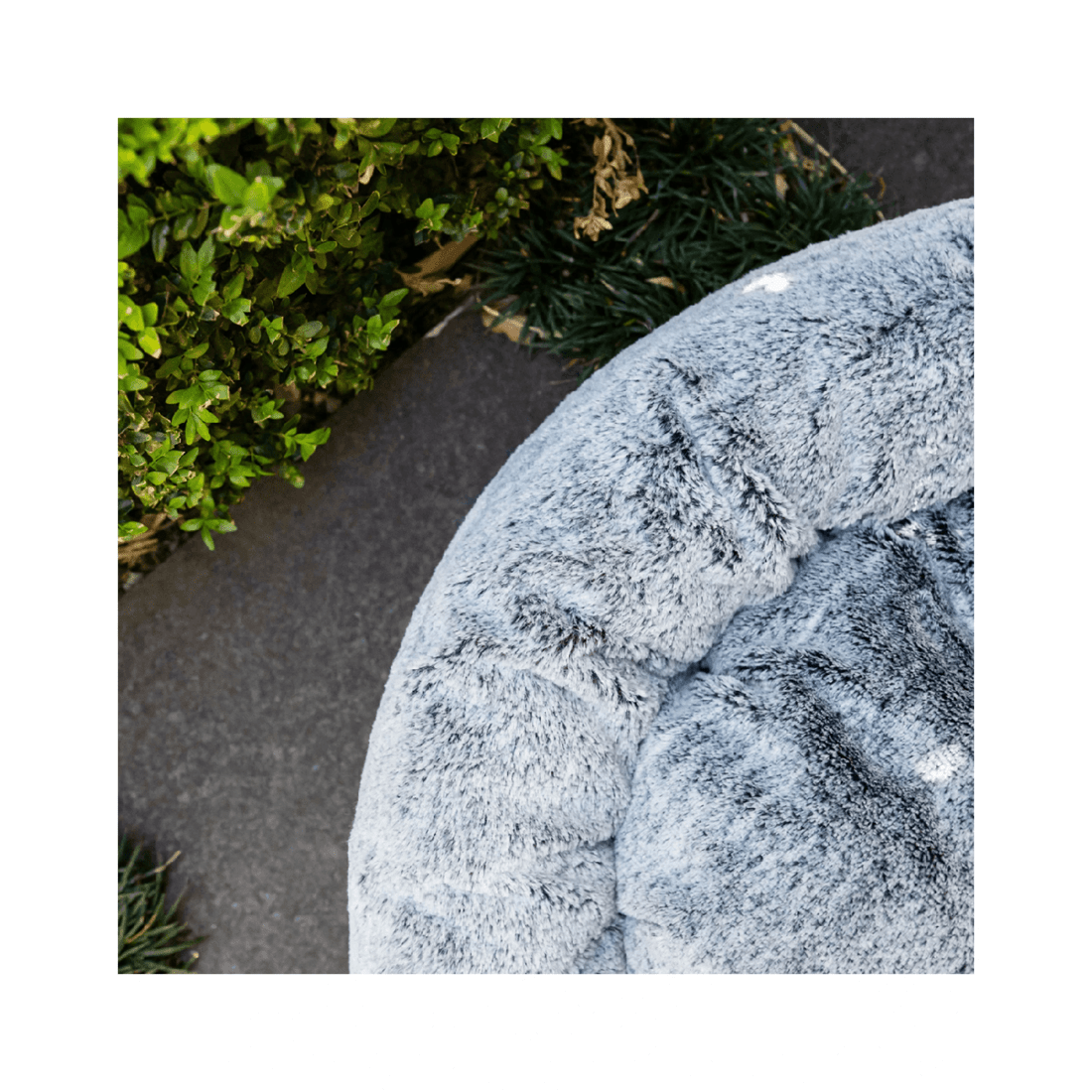 5 Superior Pet Goods Harley Dog Bed Large Vegan Dog Bed Reversible Non-Slip - Grey, 5 of 5